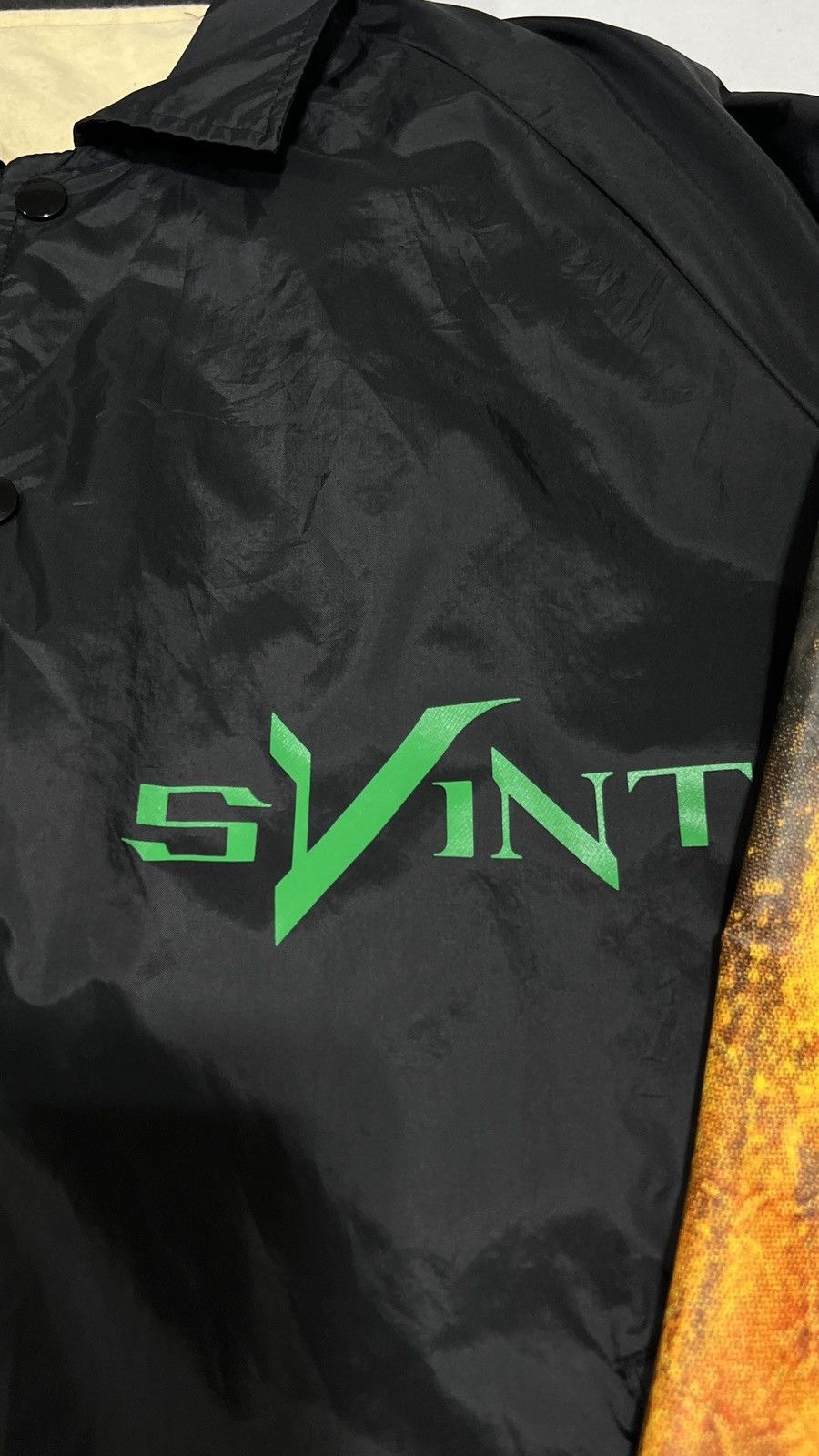 Saint Michael × Vlone Saint Michael x Vlone Coach Black Jacket Size US S / EU 44-46 / 1 - 2 Thumbnail