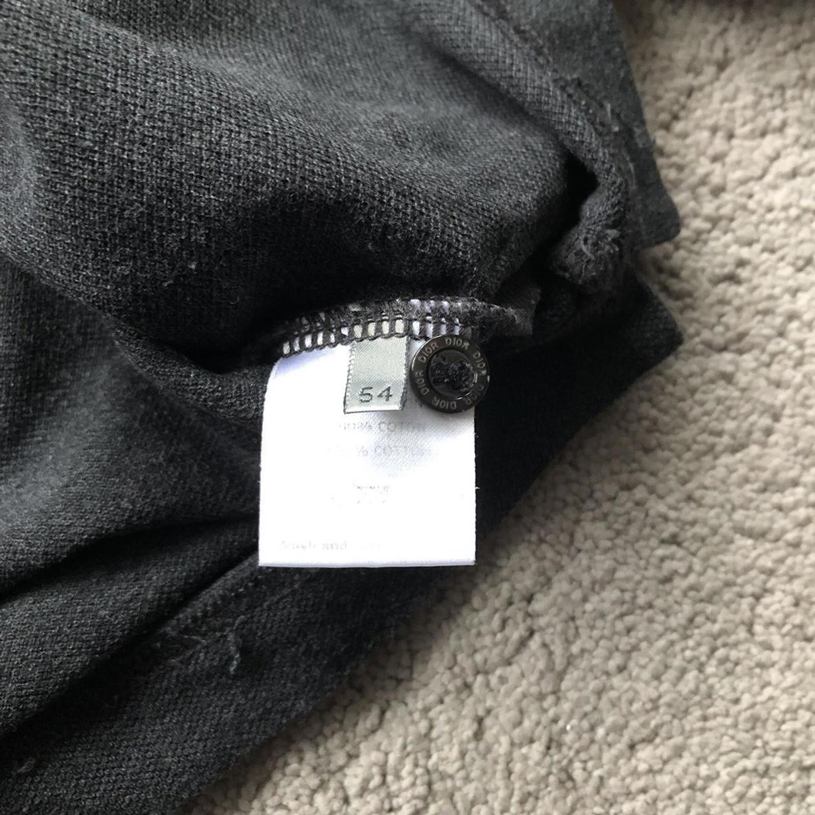 Dior Dior Homme Bee Longsleeve Polo Size US XL / EU 56 / 4 - 4 Thumbnail