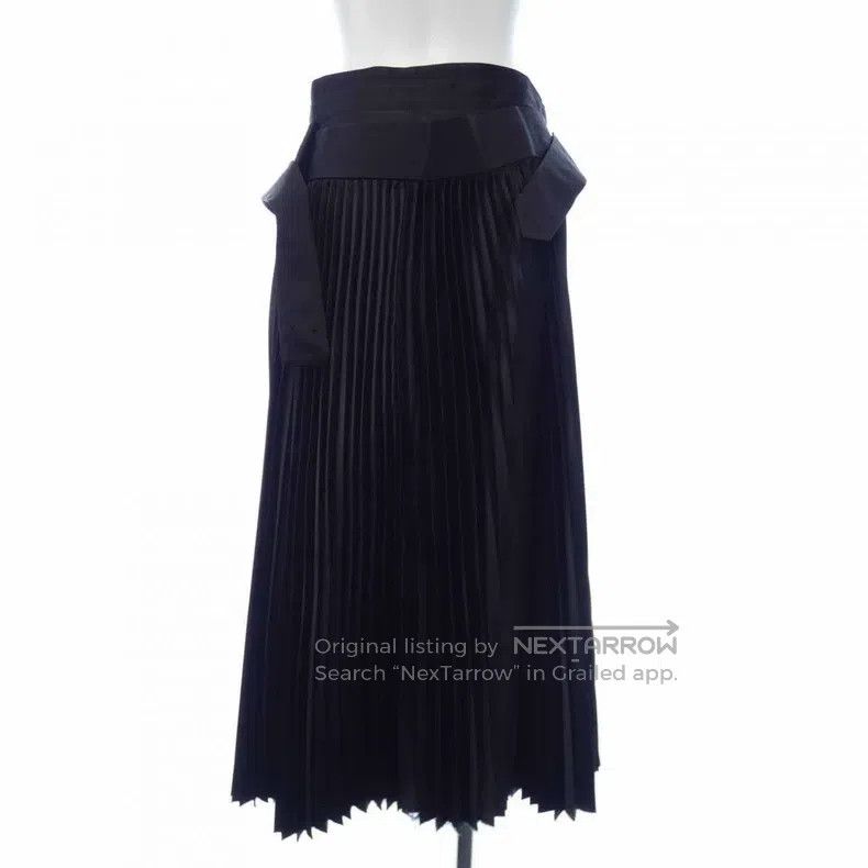 Junya Watanabe Junya Watanabe size XS Heavy Duty Patchwork Pleated Skirt Size 24" / US 00 / IT 34 - 2 Thumbnail