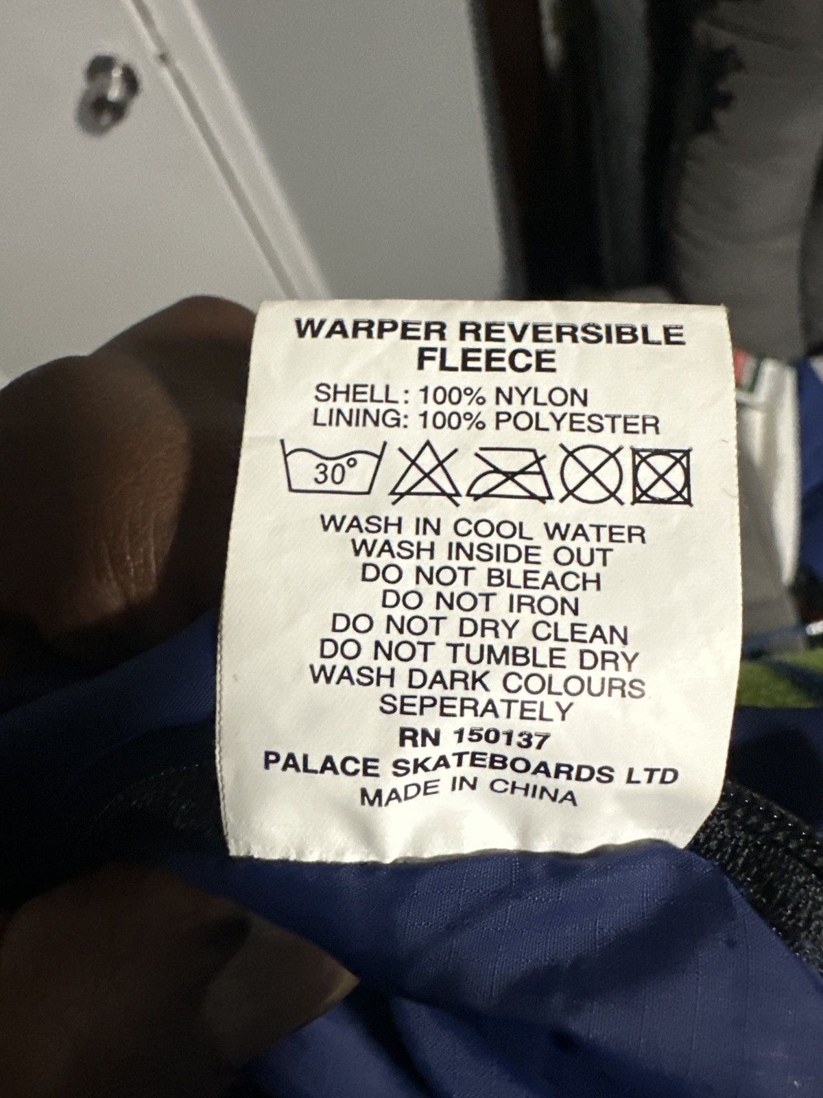 Palace Palace Warper Fleece Size US XL / EU 56 / 4 - 9 Thumbnail