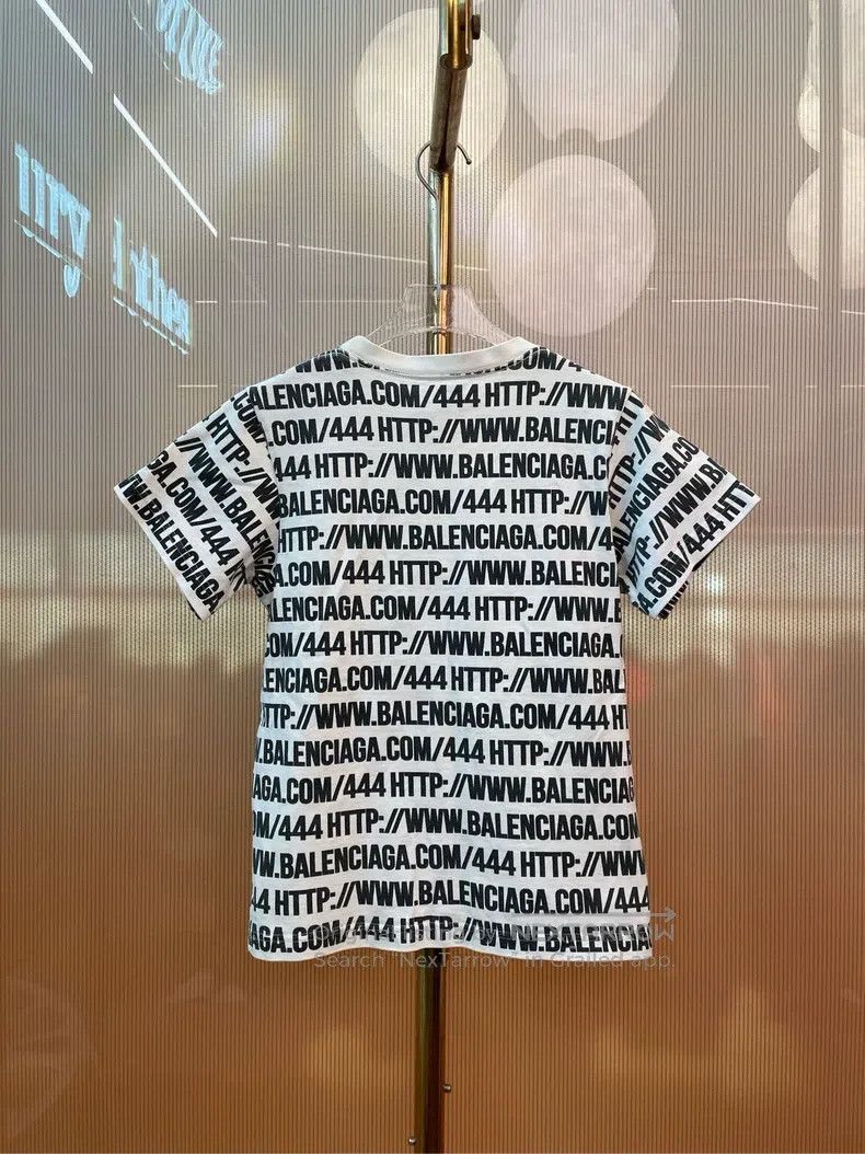 Balenciaga Balenciaga Fully Printed Letter T-Shirt Size US S / EU 44-46 / 1 - 2 Thumbnail