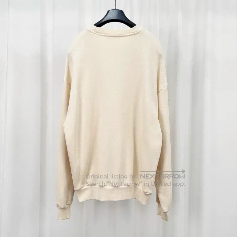 Acne Studios Acne Studios Beige water-washed print hooded sweatshirt Size US XXS / EU 40 - 2 Thumbnail