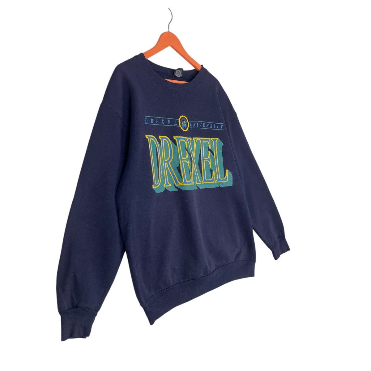 Designer × Vintage Vintage Hoodie/sweater DREXEL university Dragons DU ARCH Size US L / EU 52-54 / 3 - 3 Thumbnail