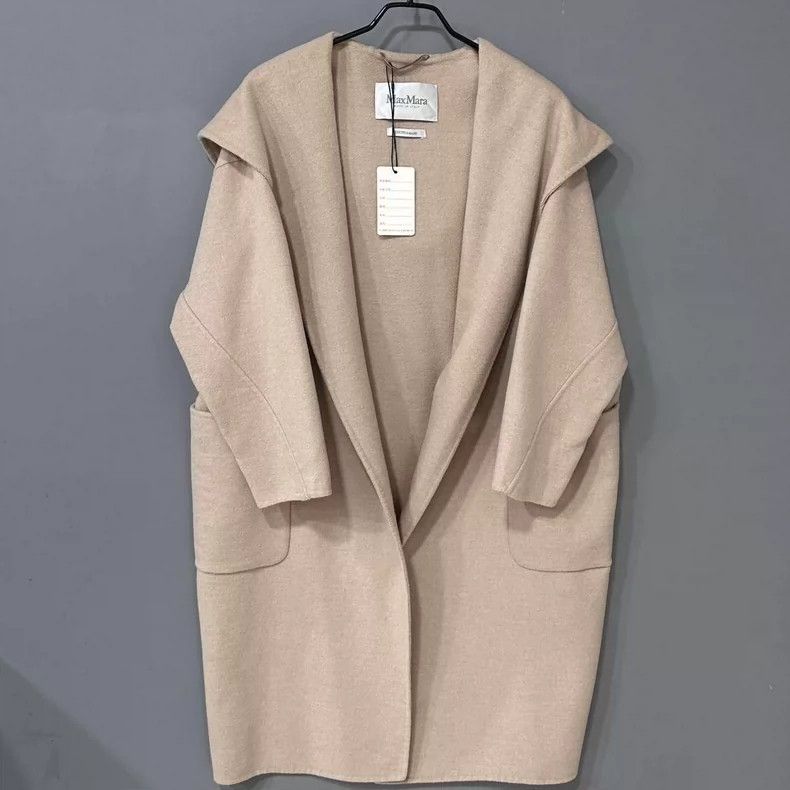 Max Mara Max Mara Oatmeal long bathrobe coat Size M / US 6-8 / IT 42-44 - 2 Thumbnail