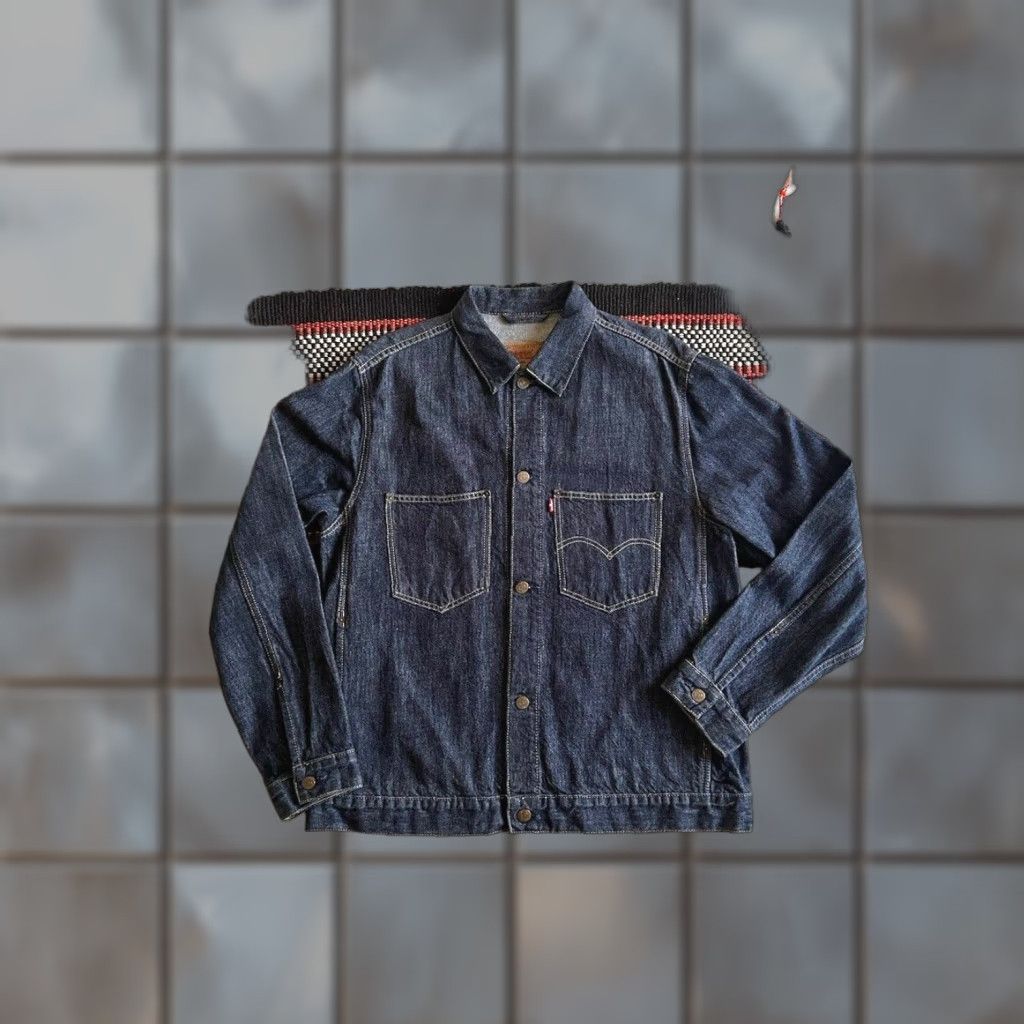 Levi's Levi’s Sunrise Trucker Jacket L Regular Levi’s Sunrise Trucker Jacket L Denim Blue 2001 Vintage 70511 46 in Chest Mens Workwear 90s Retro Riveted Size US L / EU 52-54 / 3 - 1 Thumbnail
