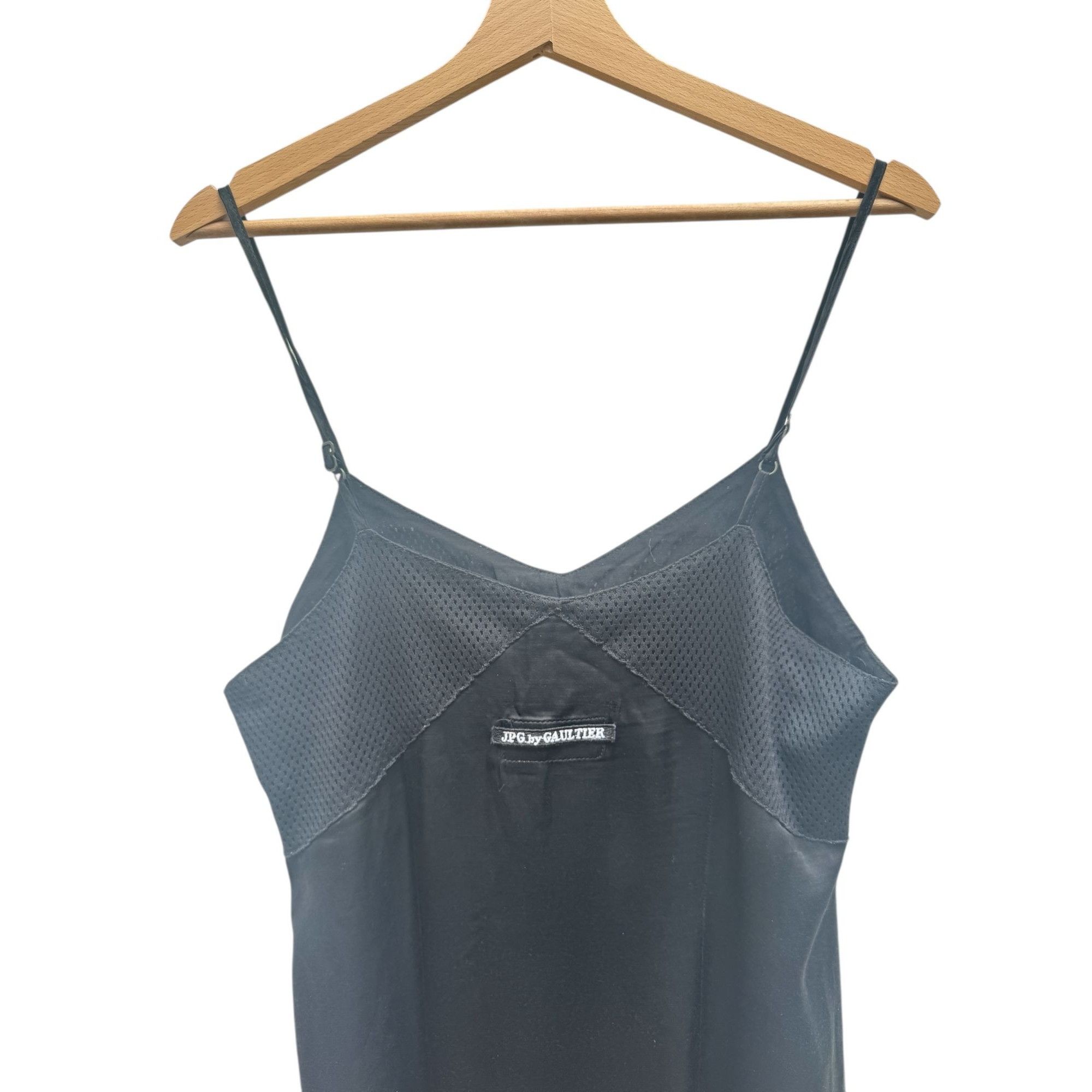 Jean Paul Gaultier Vintage JPG Black Sheer Punk Dress Size M / US 6-8 / IT 42-44 - 7 Thumbnail