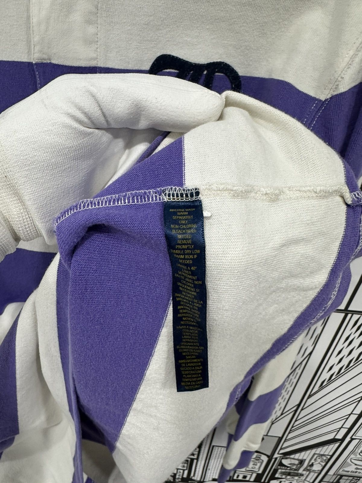 Rugby Ralph Lauren Rugby Ralph Lauren Gothic “R” Rugby Purple Large Size US L / EU 52-54 / 3 - 5 Thumbnail