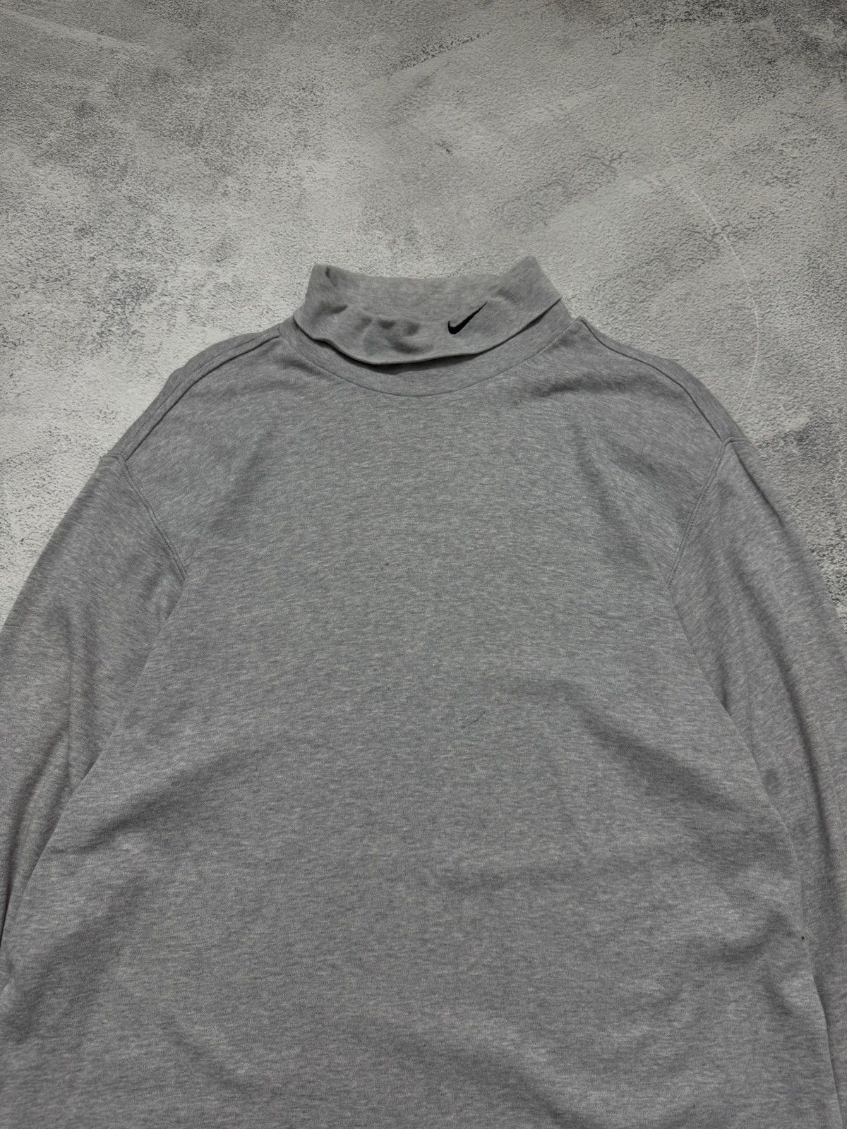 Nike Vintage Y2K Nike Long Sleeve Mini Swoosh 90’s Size US M / EU 48-50 / 2 - 3 Thumbnail