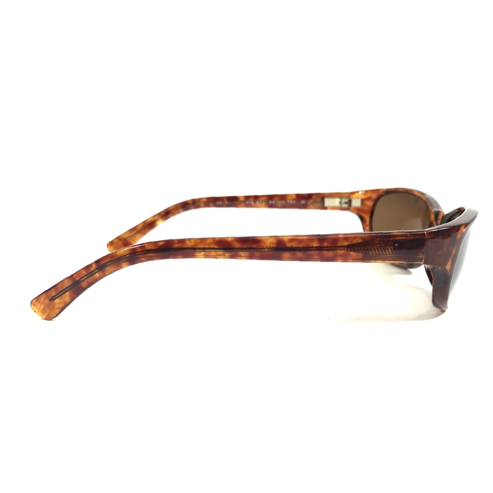 VINTAGE Maui Jim Sunglasses MJ136-10 Cyclone Wrap Unisex Adults Brown Tortoise Polarized UV400 Sunglasses