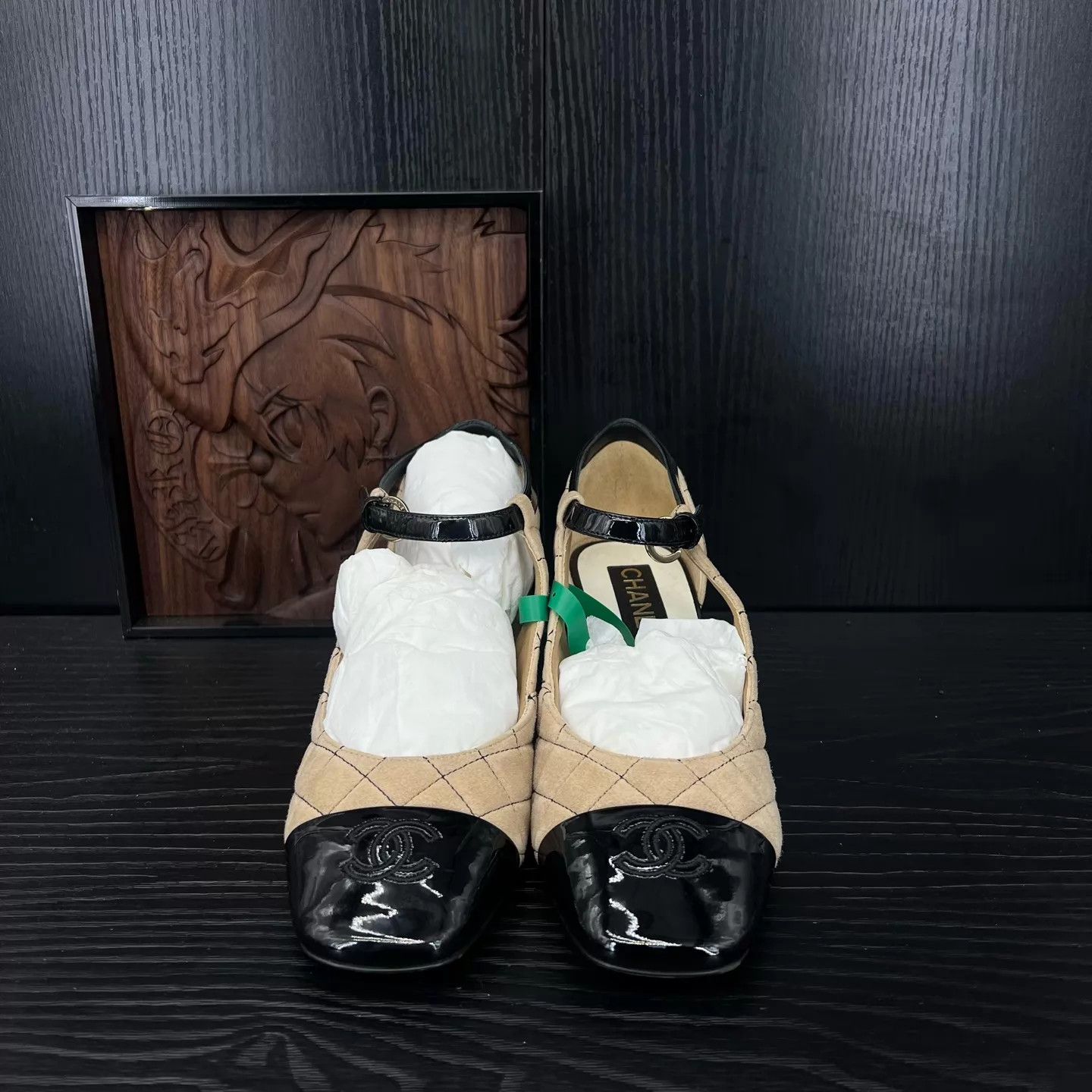 Chanel CHANEL Mary Jane Beige Heels 39 Worn Once Size US 8.5 / IT 38.5 - 5 Thumbnail