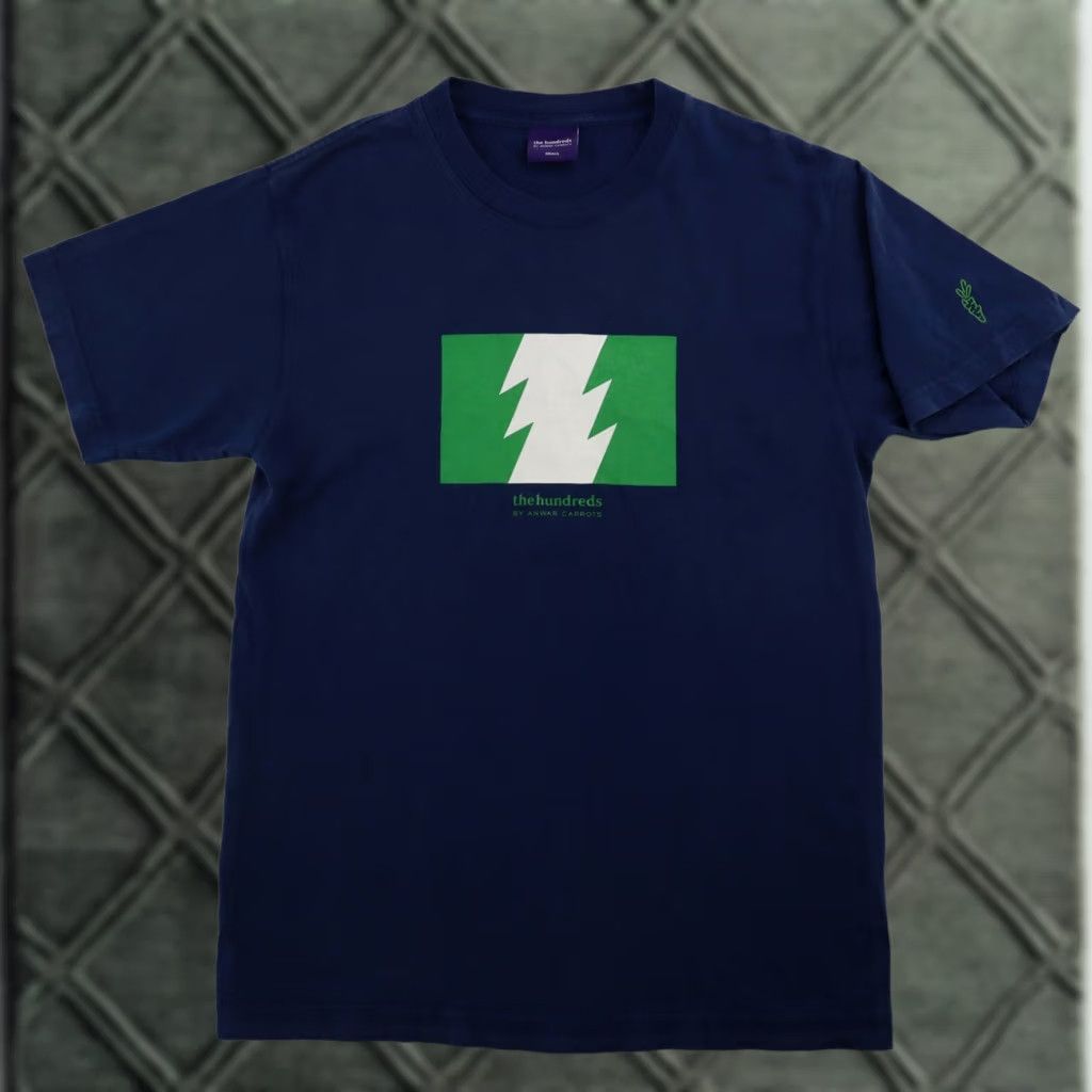 The Hundreds The Hundreds x Anwar Carrots MENS T-Shirt Small Blue Tshirt in Blue Size US S / EU 44-46 / 1 - 1 Thumbnail
