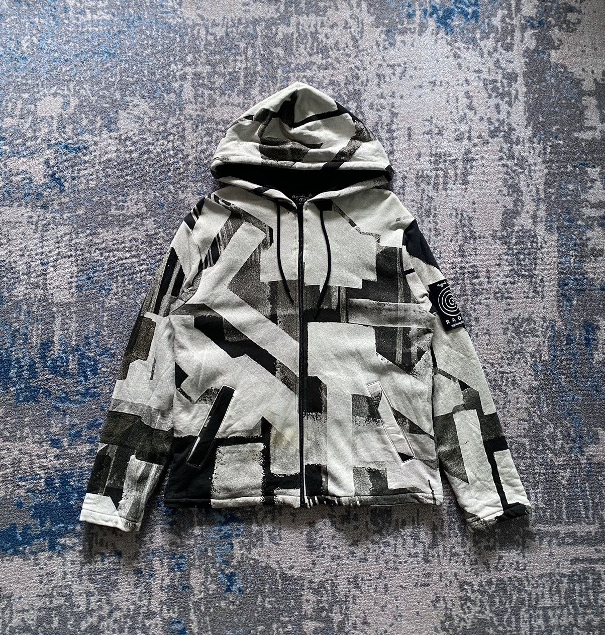 agnes b. Agnes B Paris Artis Seris Zip Hoodie Size US M / EU 48-50 / 2 - 1 Thumbnail