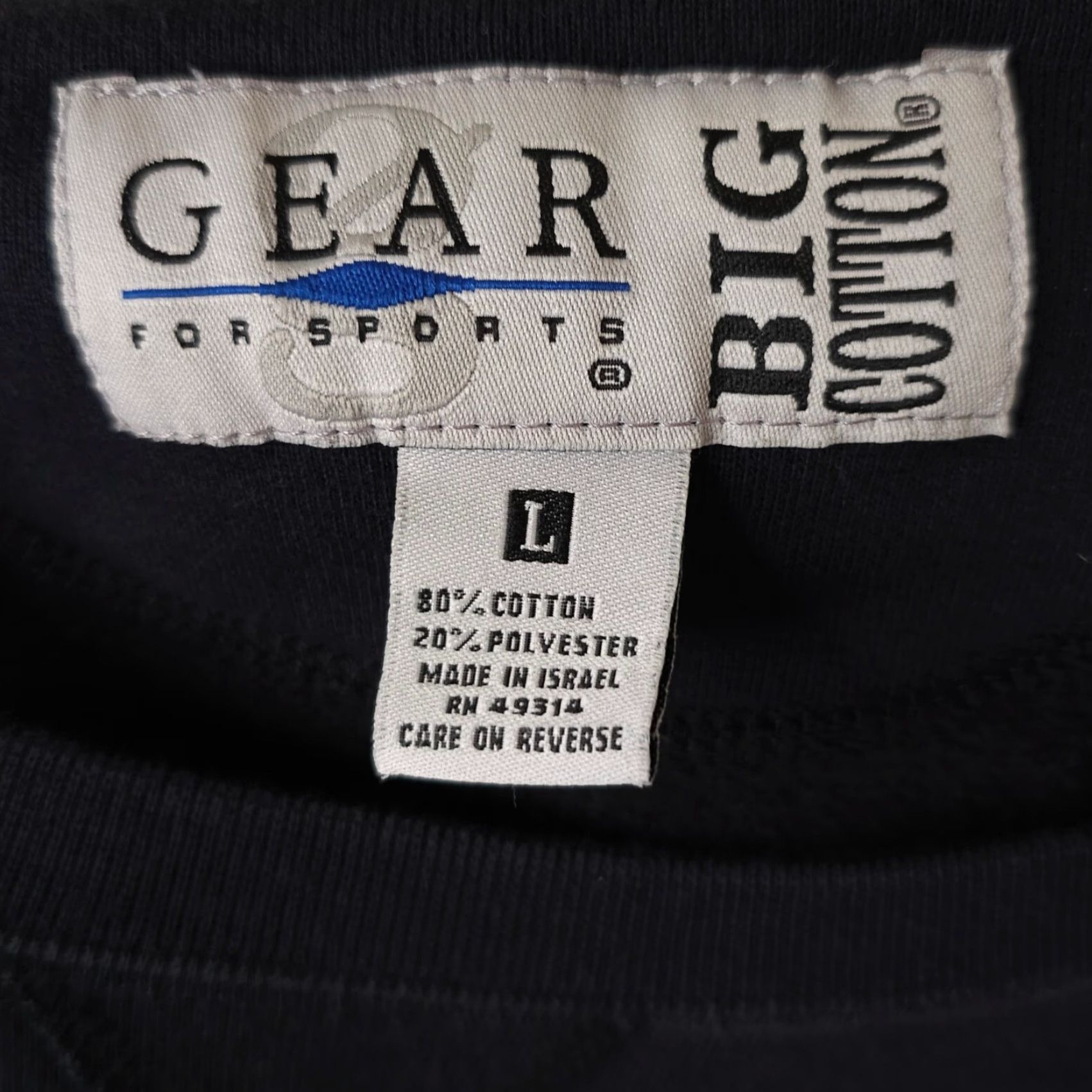 Vintage VINTAGE Gear For Sports Bowling Sweatshirt Mens Large Black 90s Embroidered Sweatshirt Mens 90s Embroidered Size US L / EU 52-54 / 3 - 6 Thumbnail