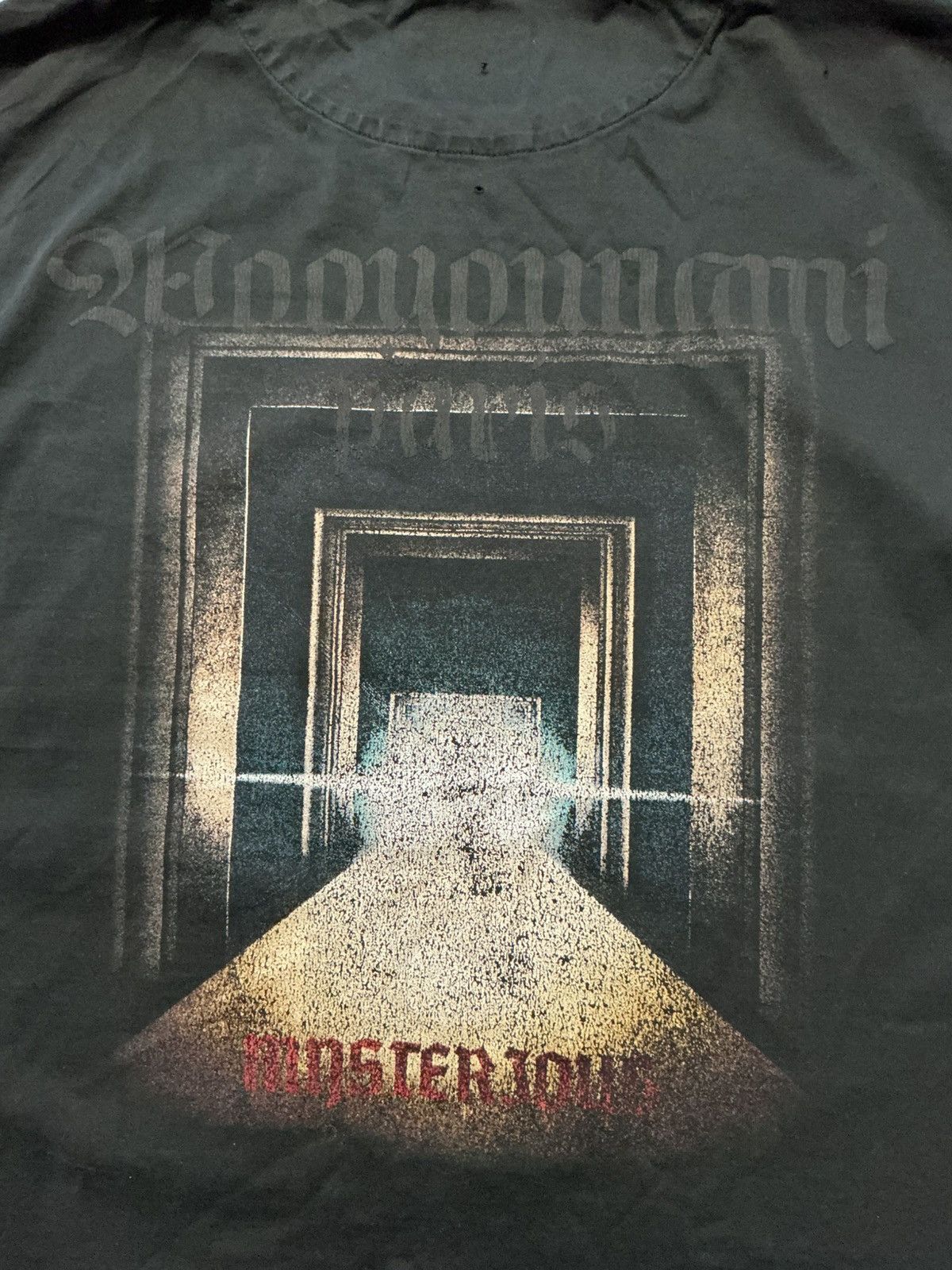 Wooyoungmi Wooyoungmi Paris Mysterious Black Graphic Crewneck T-Shirt Size US L / EU 52-54 / 3 - 8 Thumbnail