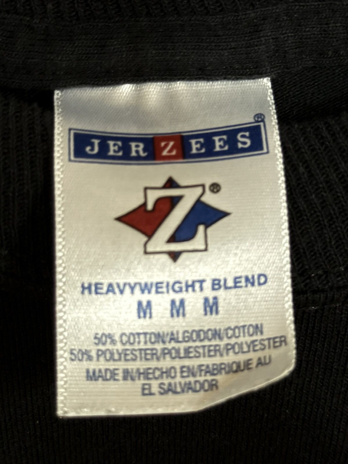 Vintage Vintage Black Heavyweight Jerzees Holy Cross Shirt Black Size US M / EU 48-50 / 2 - 5 Thumbnail