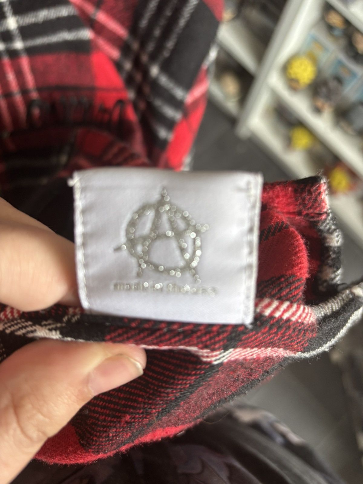 Revenge Red Revenge Embroidered Flannel Size US XL / EU 56 / 4 - 4 Thumbnail