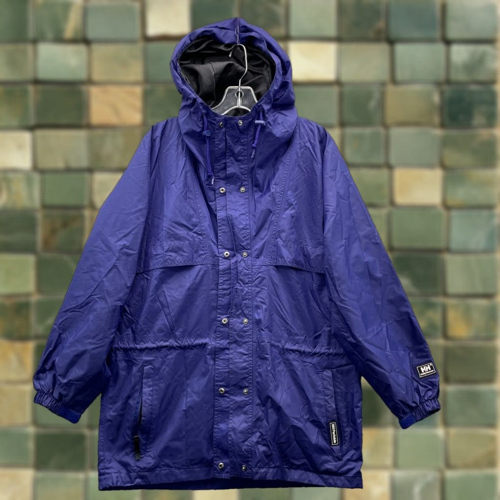 Helly Hansen Helly Hansen Rain Jacket Womens Small Blue Packable Windbreaker Outdoor Gorpcore Jacket Size S / US 4 / IT 40 - 1 Thumbnail