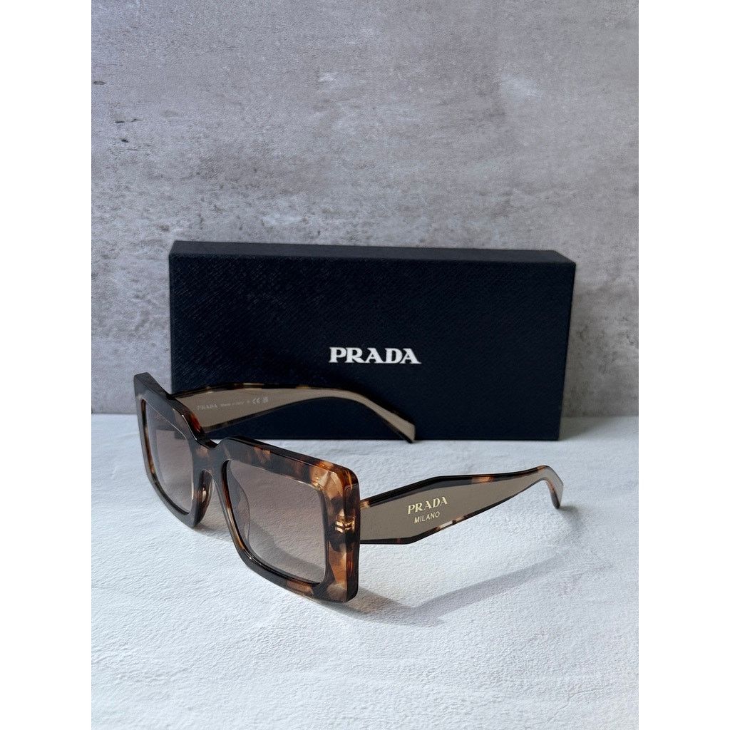 Prada NEW Prada PR D01S Sunglasses in Havana Brown Powder $390 Size ONE SIZE - 4 Thumbnail