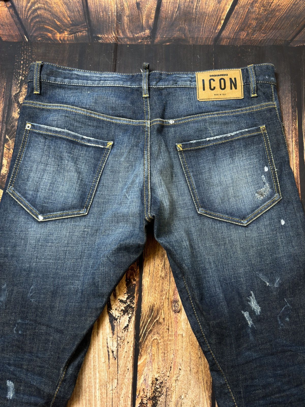 Dsquared2 Dsquared icon denim pants distressed Japan style Size US 36 / EU 52 - 2 Thumbnail