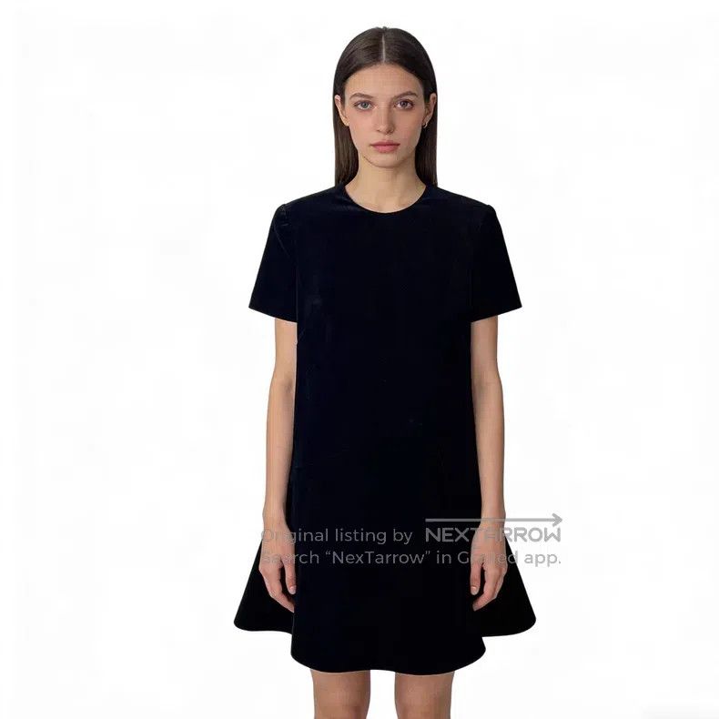 Valentino Valentino Velvet skirt with irregular skirt Size S / US 4 / IT 40 - 3 Thumbnail
