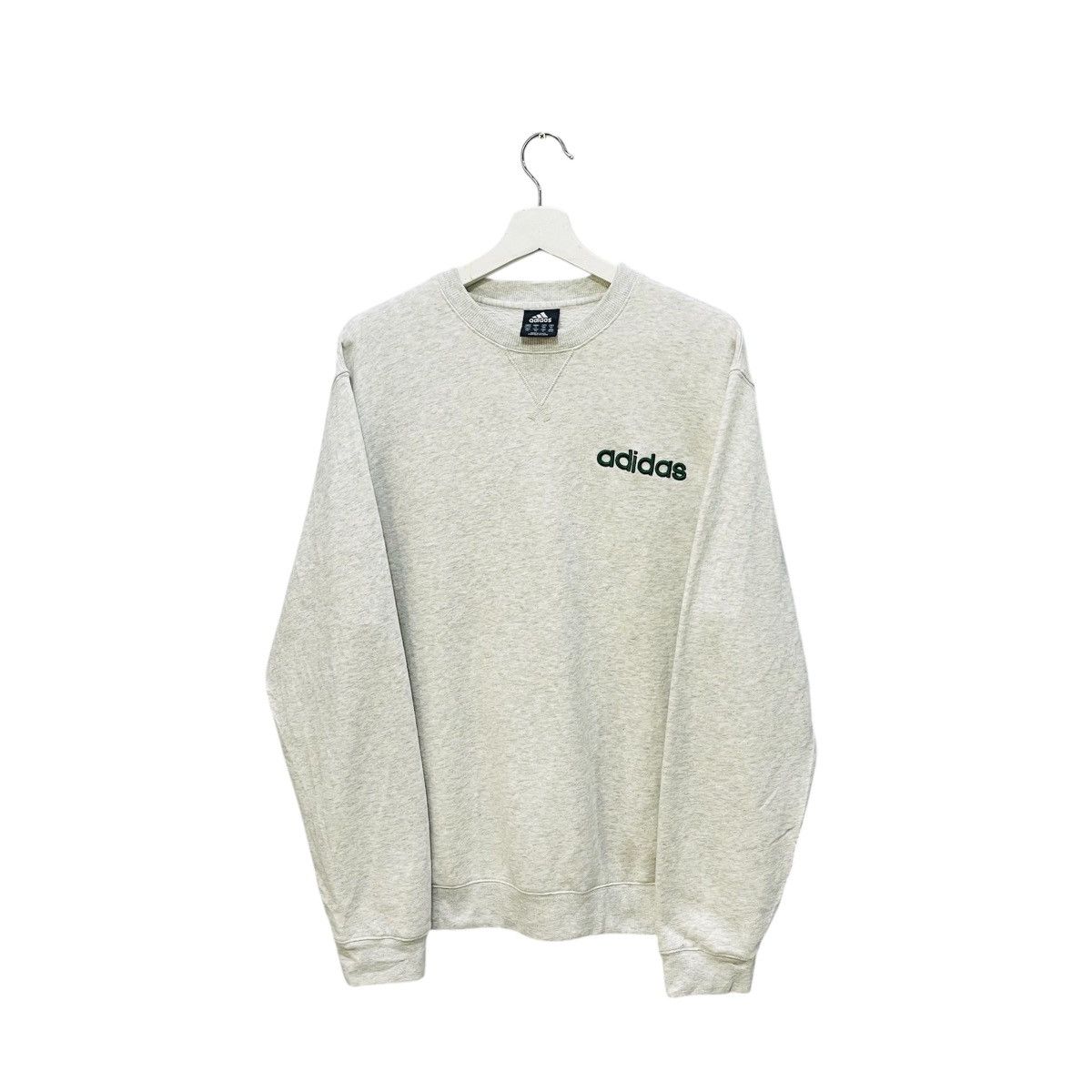 Adidas Vintage adidas 90's logo embroidery sweatshirt very nice! Size US L / EU 52-54 / 3 - 1 Thumbnail