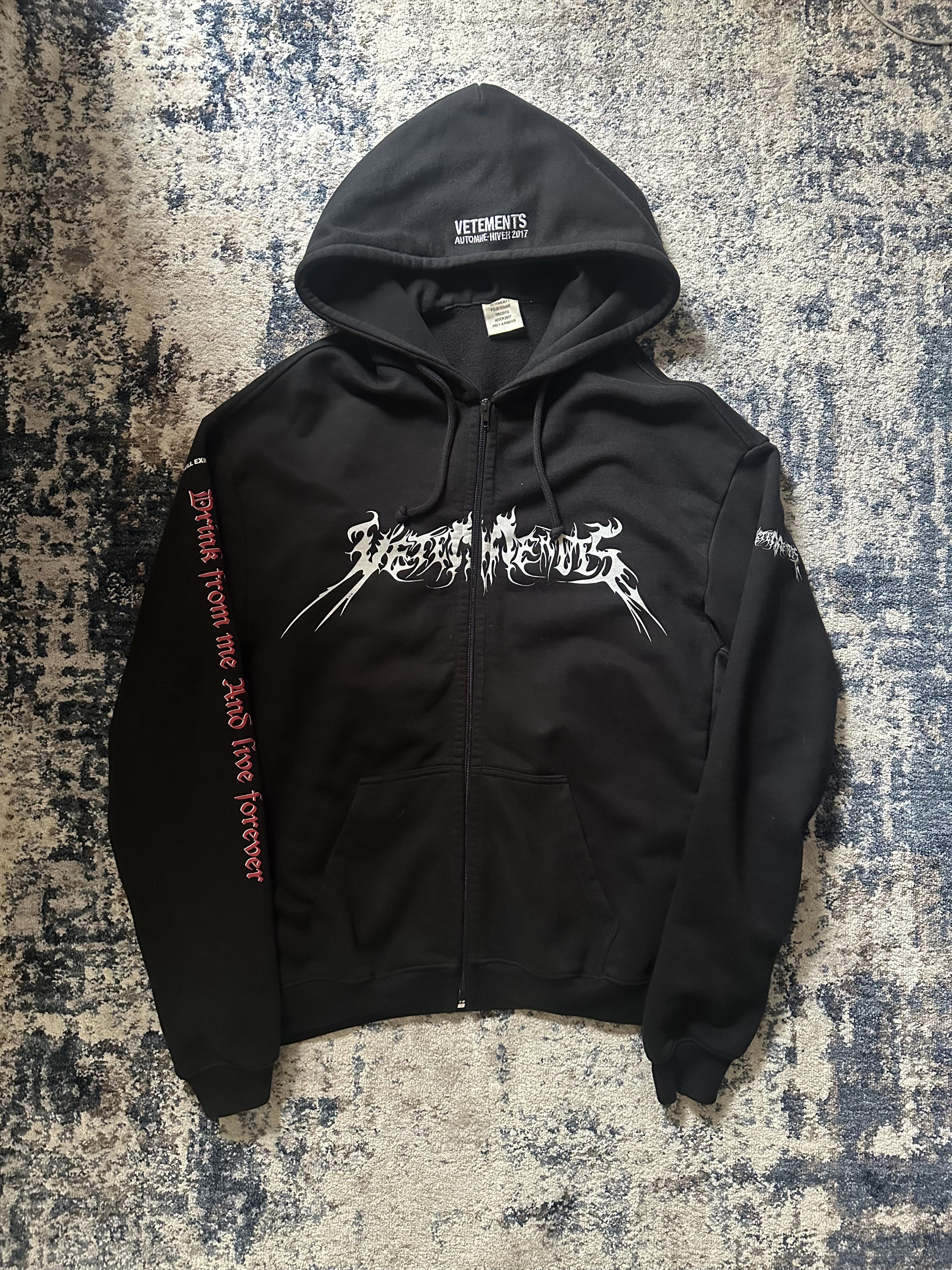 Chrome Hearts Chrome Hearts Y NOT 'GRP' Zip Up Hoodie | Grailed
