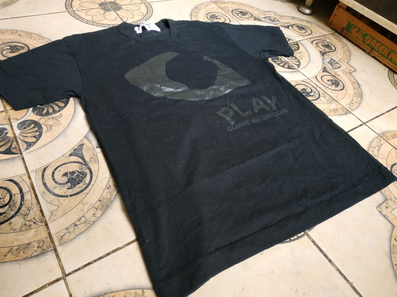Comme des Garcons Comme des Garcons Play Big Eye Graphic Tee Black L Japan Size US L / EU 52-54 / 3 - 12 Thumbnail