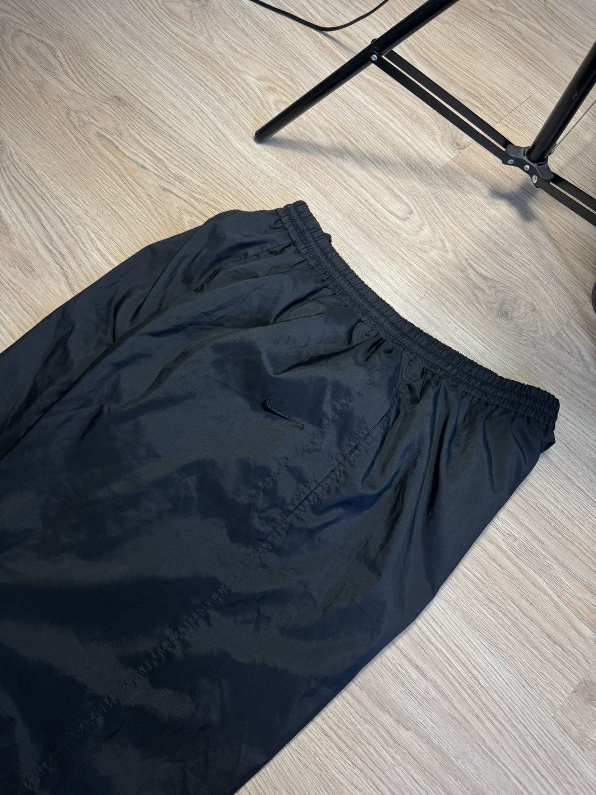Nike 00s Nike Vintage Usa Black Baggy Rap Oversized y2k Pants Size US 36 / EU 52 - 6 Thumbnail