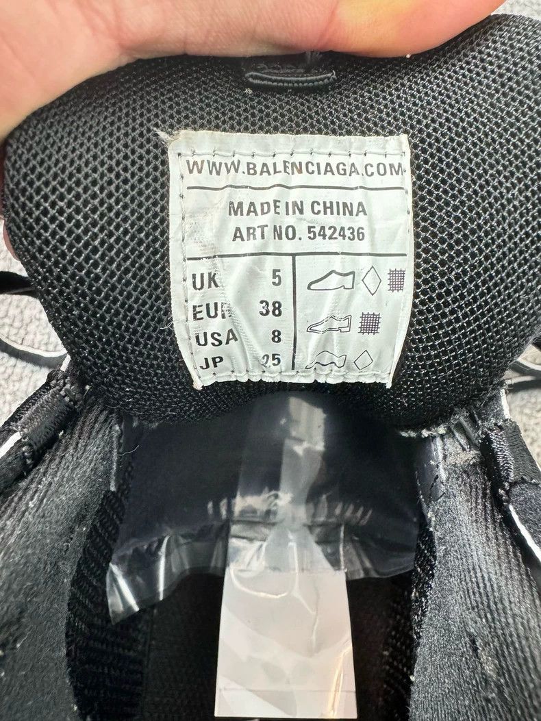 Balenciaga Balenciaga Black track dad shoes 2502-Nextarrow Size US 5.5 / EU 38 - 6 Thumbnail