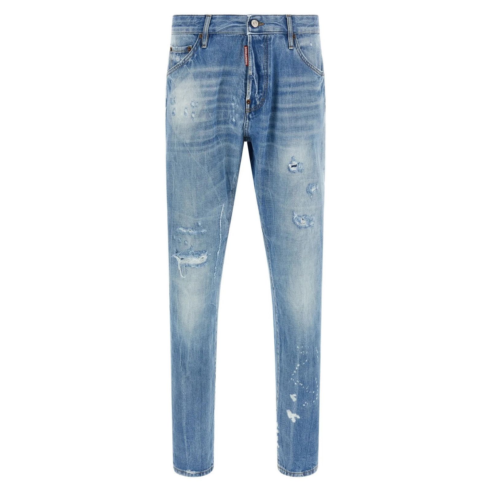 Dsquared2 DSQUARED2 Teddy Blue Jeans New & Authentic (Men's size:US 36 Size US 36 / EU 52 - 1 Thumbnail