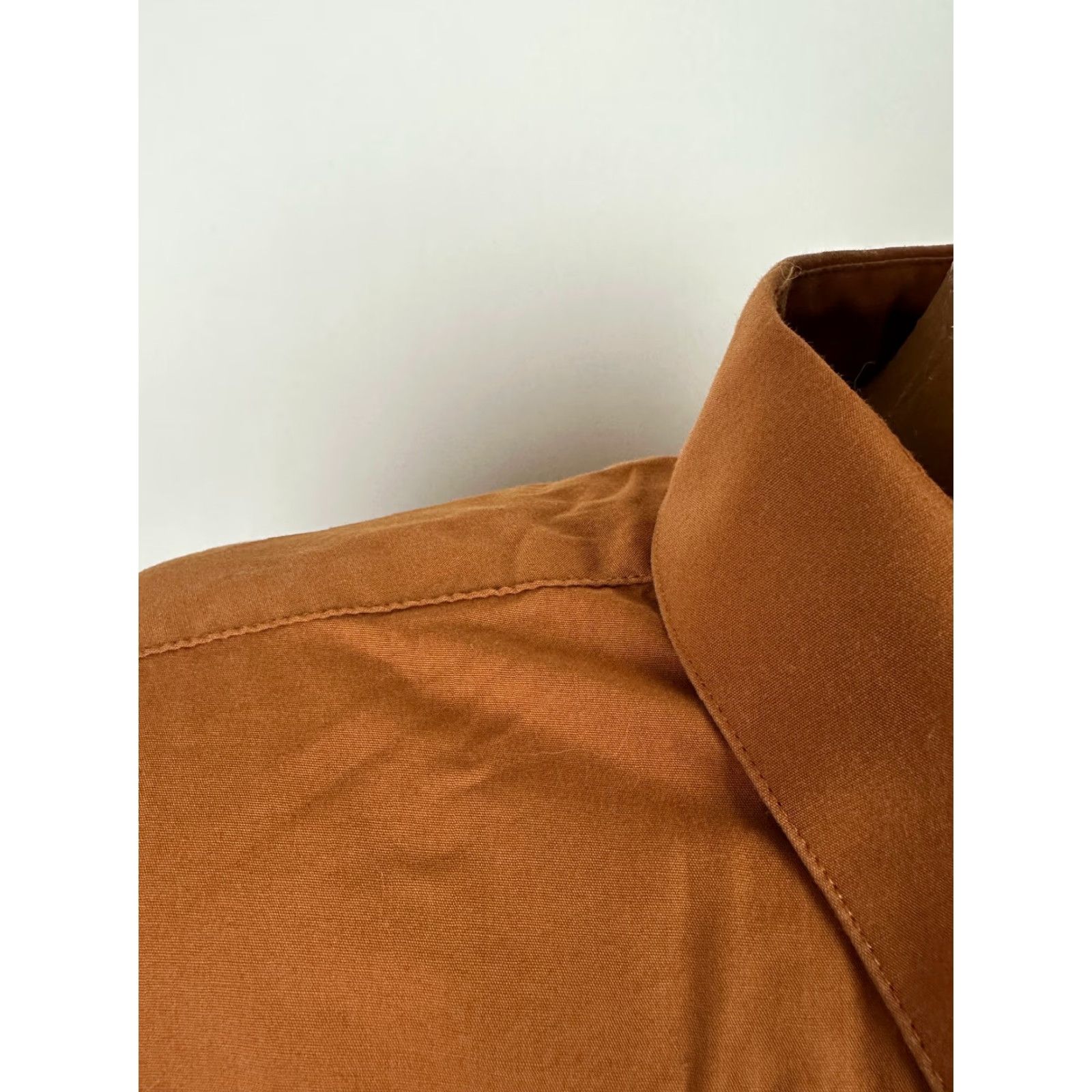 Alexander Julian Vintage Alexander Julian Shirt Men 90s Burnt Orange Button Up XXL TALL Minimal Size US XXL / EU 58 / 5 - 4 Thumbnail