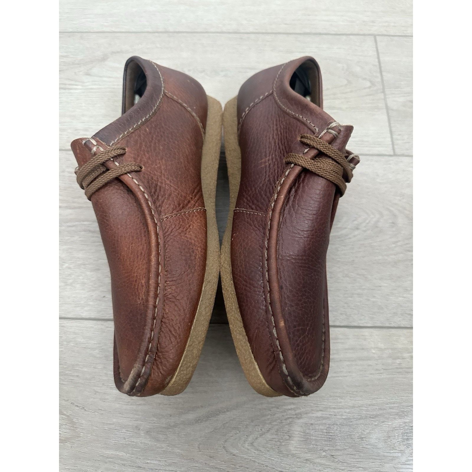 Clarks Clark’s shacre II run tan brown tumbled leather size 9 men Size US 9 / EU 42 - 2 Thumbnail