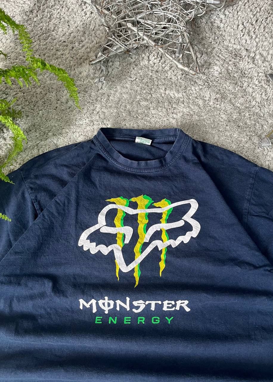 Affliction × Vintage Fox Monster Affliction T-Shirt Vintage Streetwear Sk8 00s Size US L / EU 52-54 / 3 - 4 Thumbnail