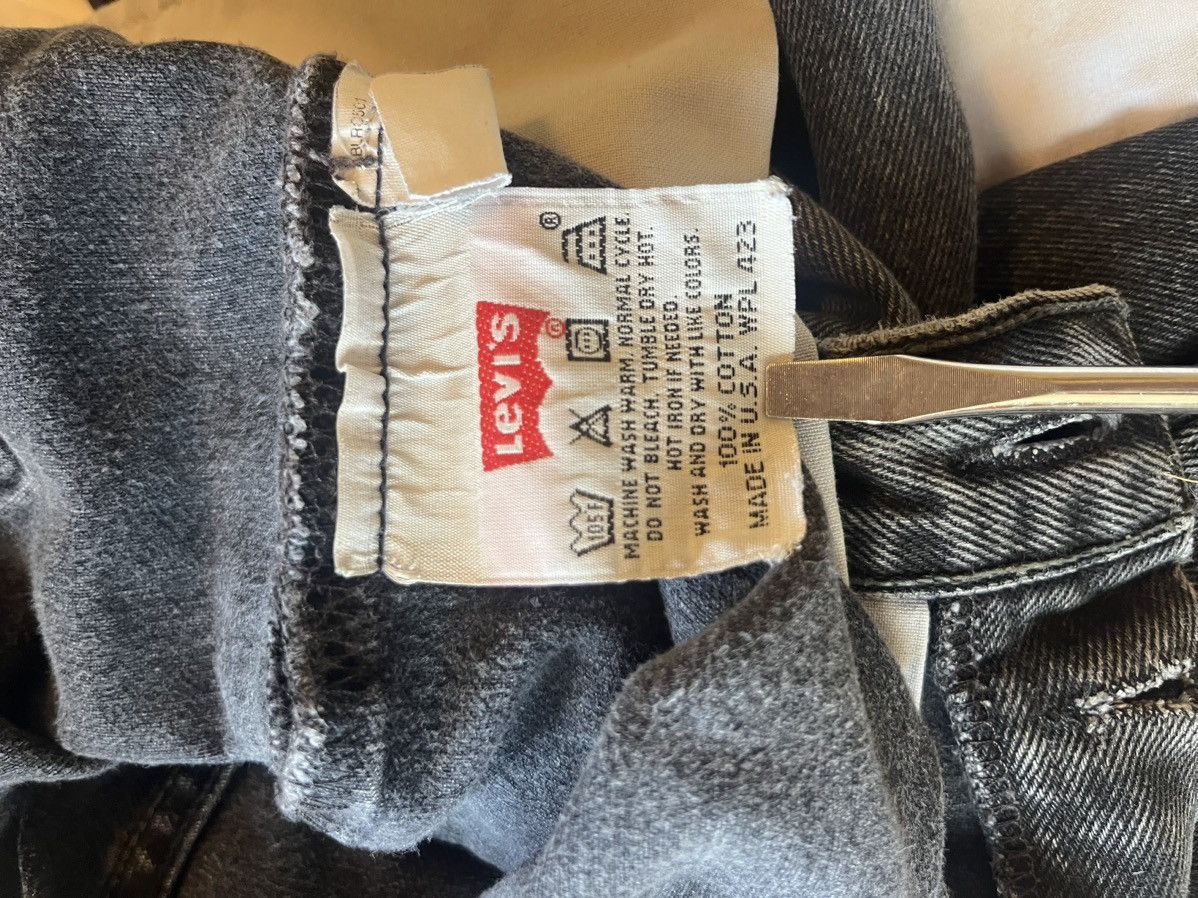 Levi's VTG Black Levi’s 501 sz31x30 Made In USA Size US 31 - 11 Thumbnail