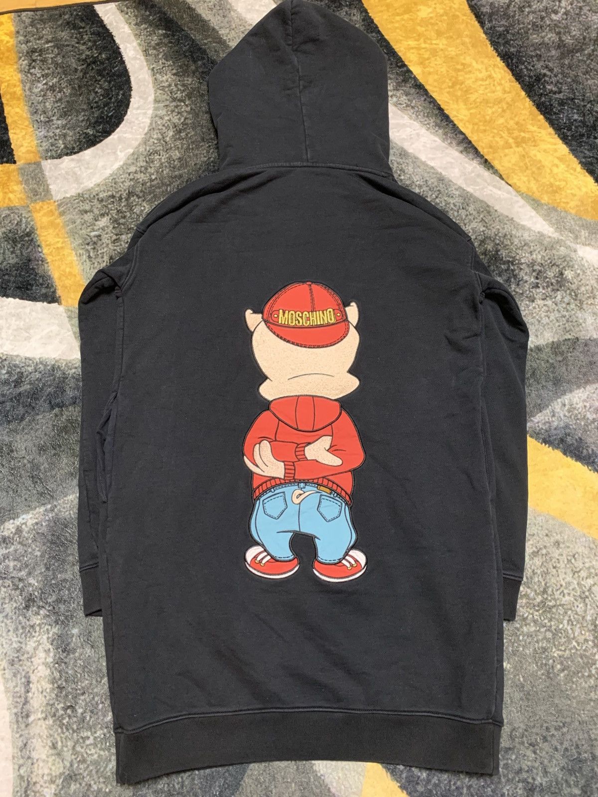 Moschino Moschino Porky Pig Hoodie Size ONE SIZE - 2 Thumbnail