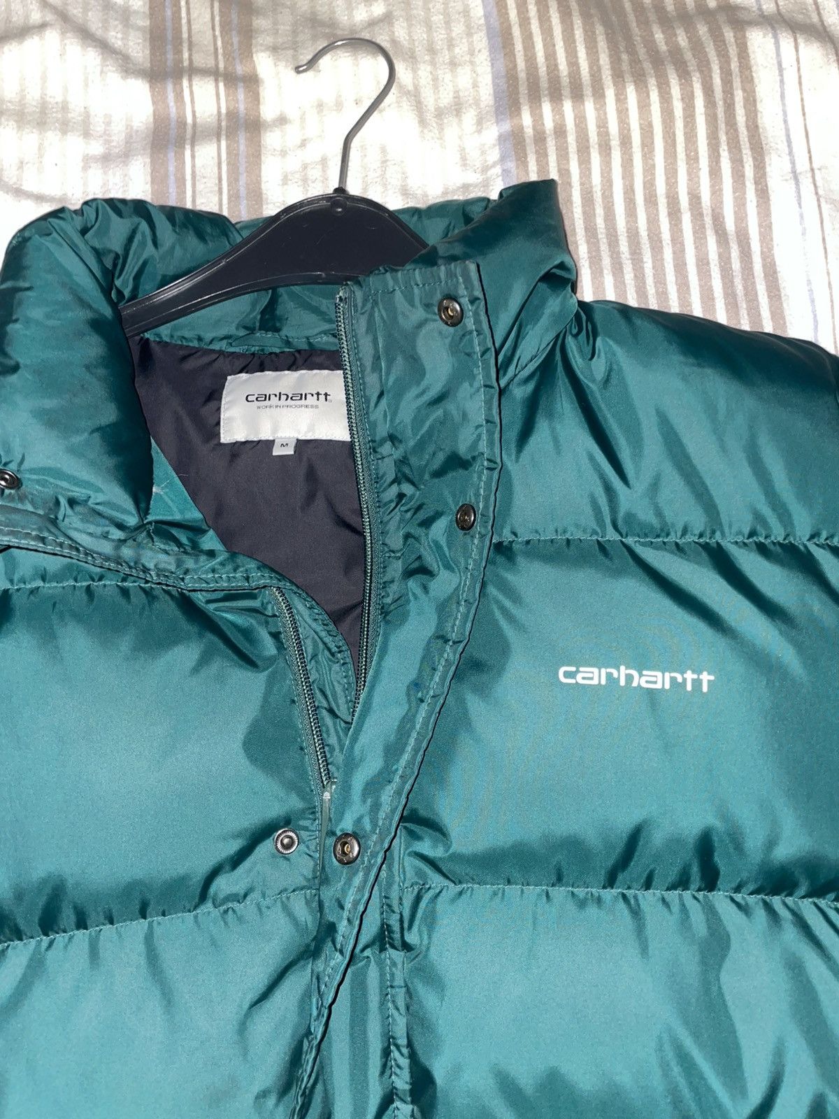 Carhartt Carhartt Puffer Jacket (Forest Green🌲) Size US M / EU 48-50 / 2 - 2 Thumbnail