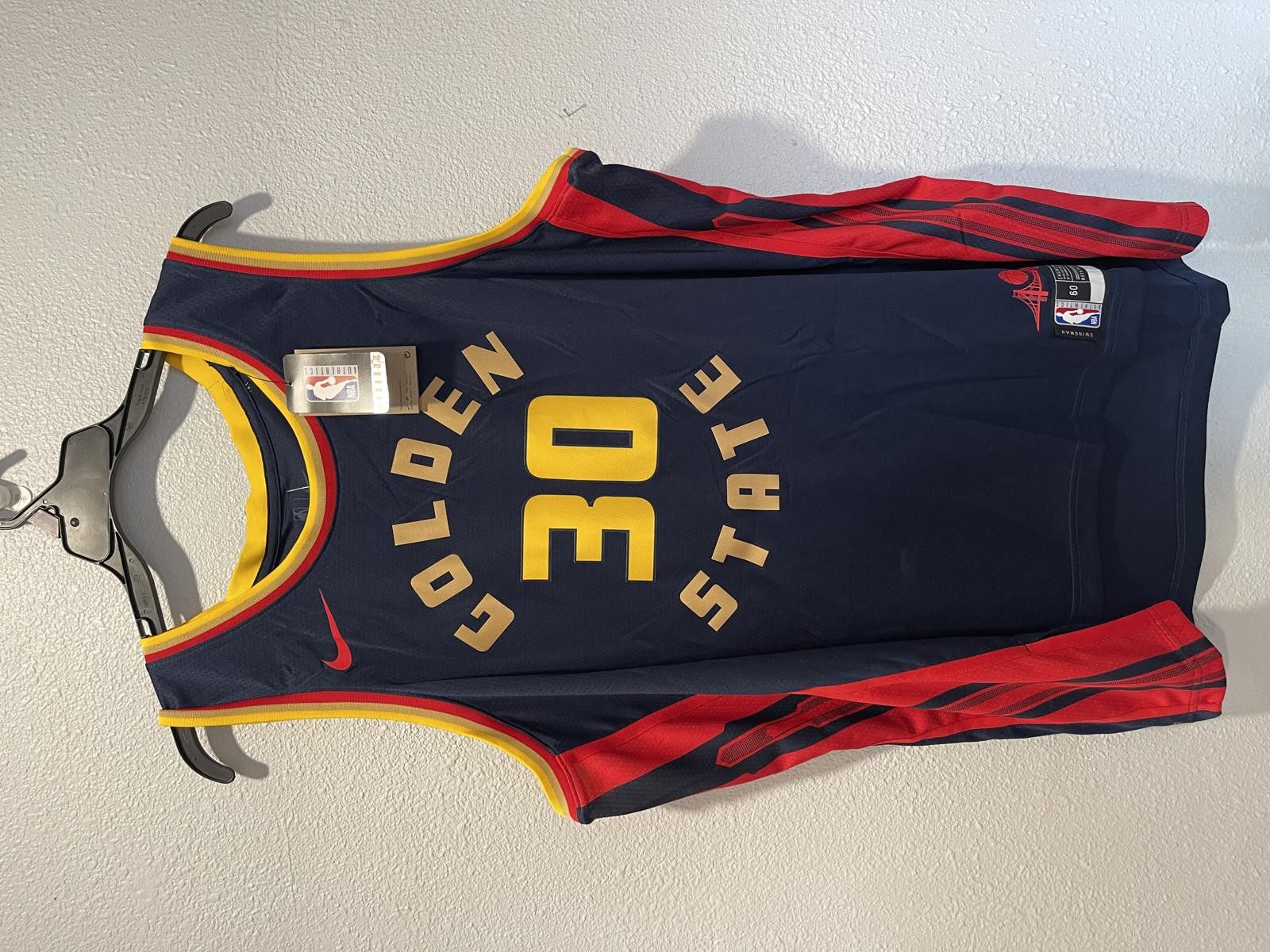Nike Golden State Warriors Stephen Curry #30 NBA Basketball Swing Size ONE SIZE - 1 Thumbnail