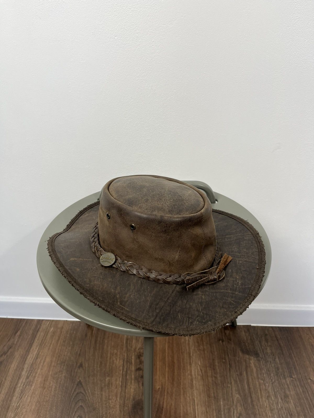 Other Barmah Leather Cowboy Outback Hat Australia Unisex L Size ONE SIZE - 1 Thumbnail