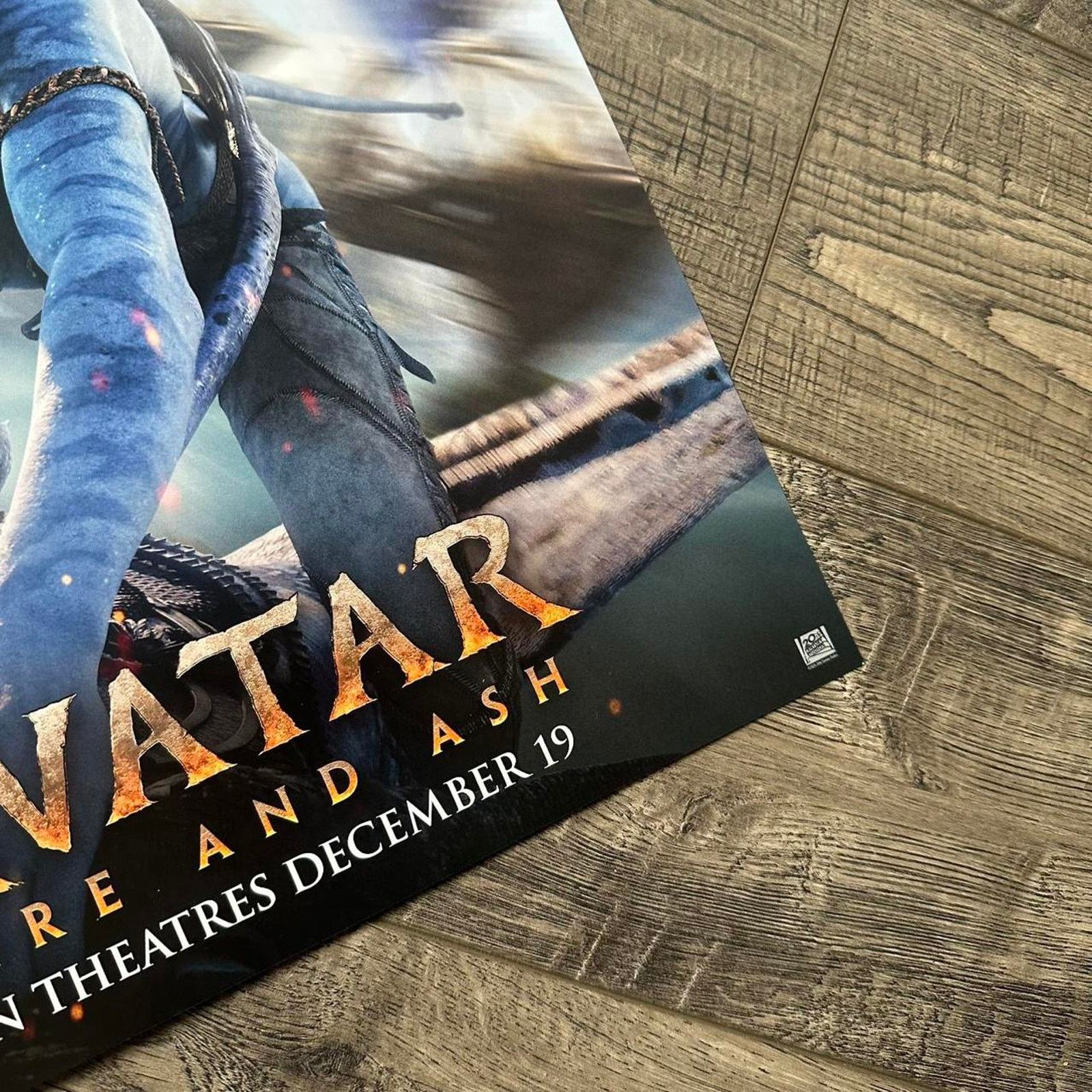 Other Avatar Fire & Ash 3D Limited AMC Movie Promo Poster Print Size ONE SIZE - 4 Thumbnail