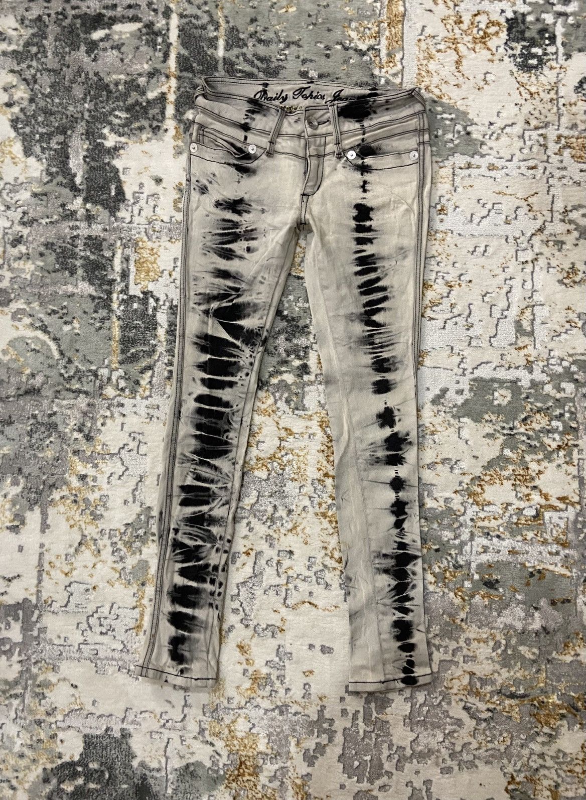 Japanese Brand DAILY SPICY DENIM JEANS SKINNY 🔥 Size 30" / US 8 / IT 44 - 5 Thumbnail