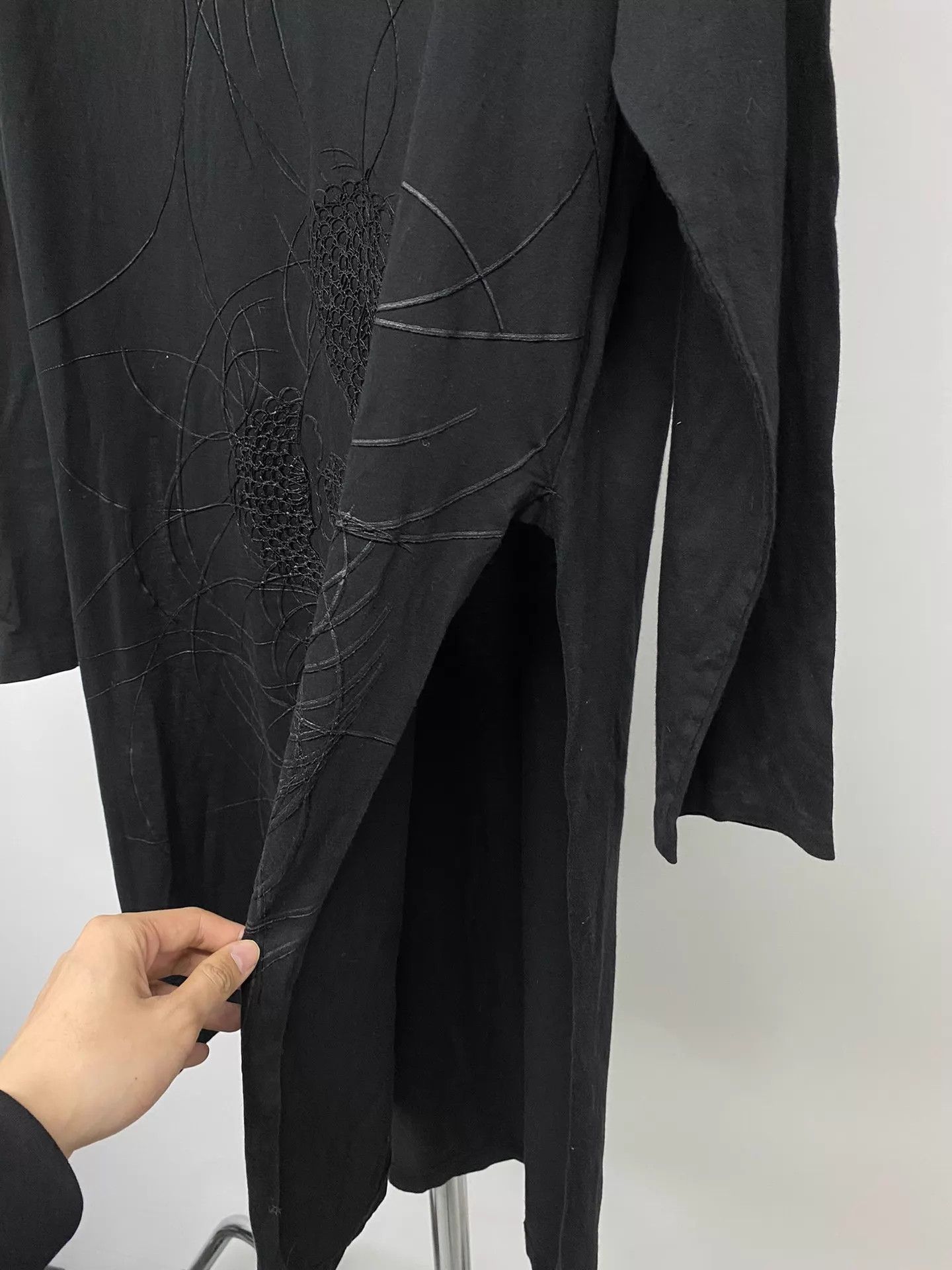 Yohji Yamamoto Yohji Yamamoto PH Black Scandal Snake Collar Inner Size US L / EU 52-54 / 3 - 7 Thumbnail