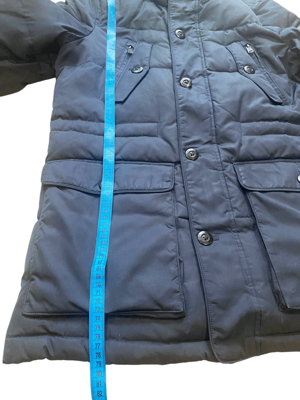 Guess Guess Navy Down Parka Jacket Men’s S Real Feather Size US S / EU 44-46 / 1 - 7 Thumbnail