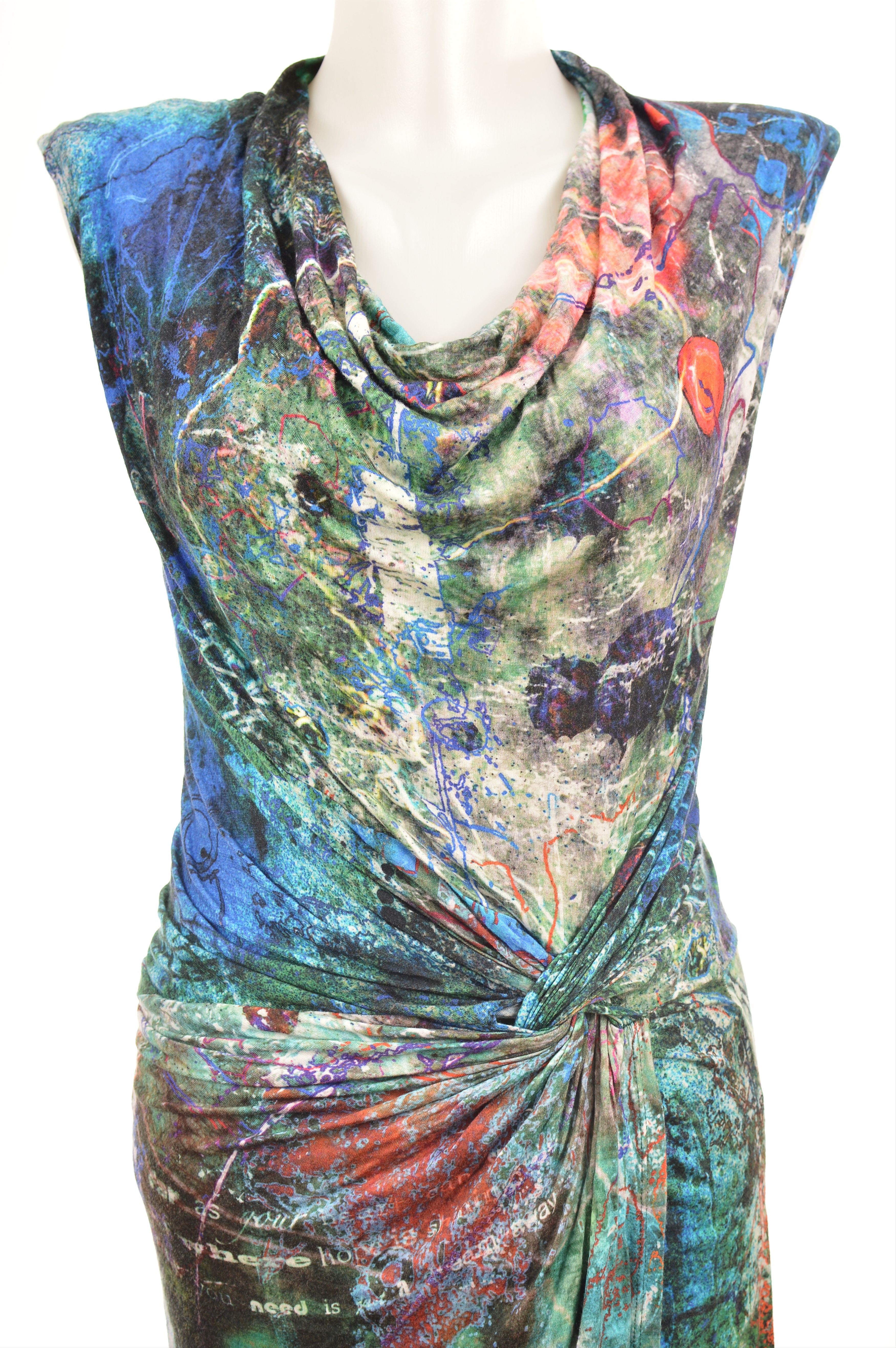 Desigual Desigual Presents Dream Runway Viscose Dress Size M / US 6-8 / IT 42-44 - 3 Thumbnail