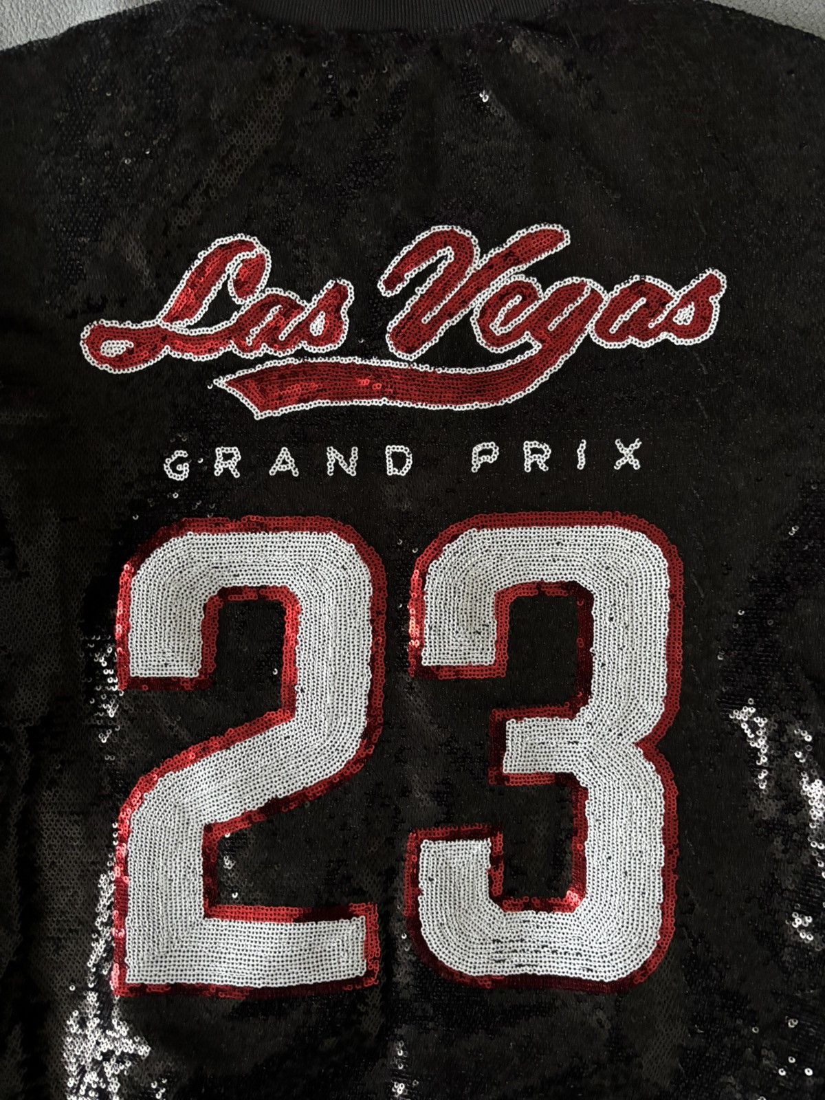 Formula 1 Formula 1 Grand Prix Las Vegas 2023 Sequined Bomber Jacket Size US S / EU 44-46 / 1 - 7 Thumbnail