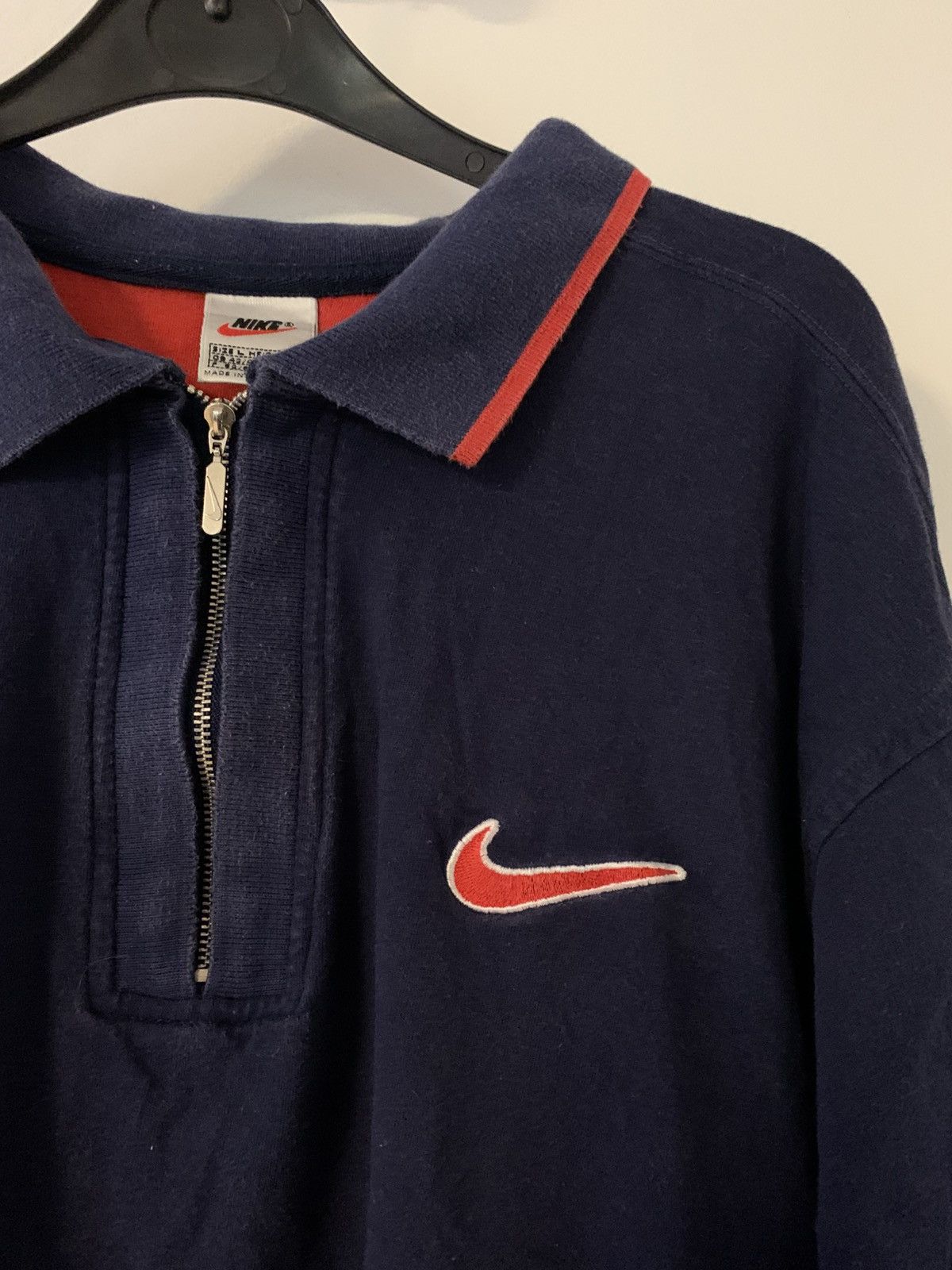 Nike × Vintage Men‘s Vintage Polo Shirt Nike Size US XL / EU 56 / 4 - 3 Thumbnail