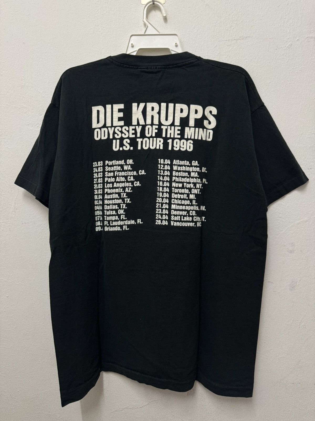 Band Tees × Vintage Vintage Die Krupps metalmorphosis Hardcore Band 90’s T shirt Size US L / EU 52-54 / 3 - 5 Thumbnail