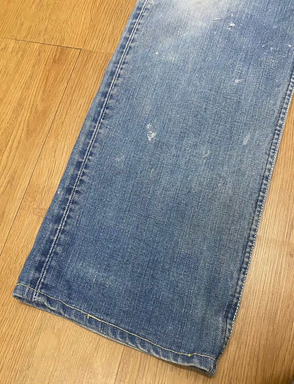 Lee Vintage Lee Riders Kurt Cobain Style Distressed Jeans Size US 32 / EU 48 - 6 Thumbnail