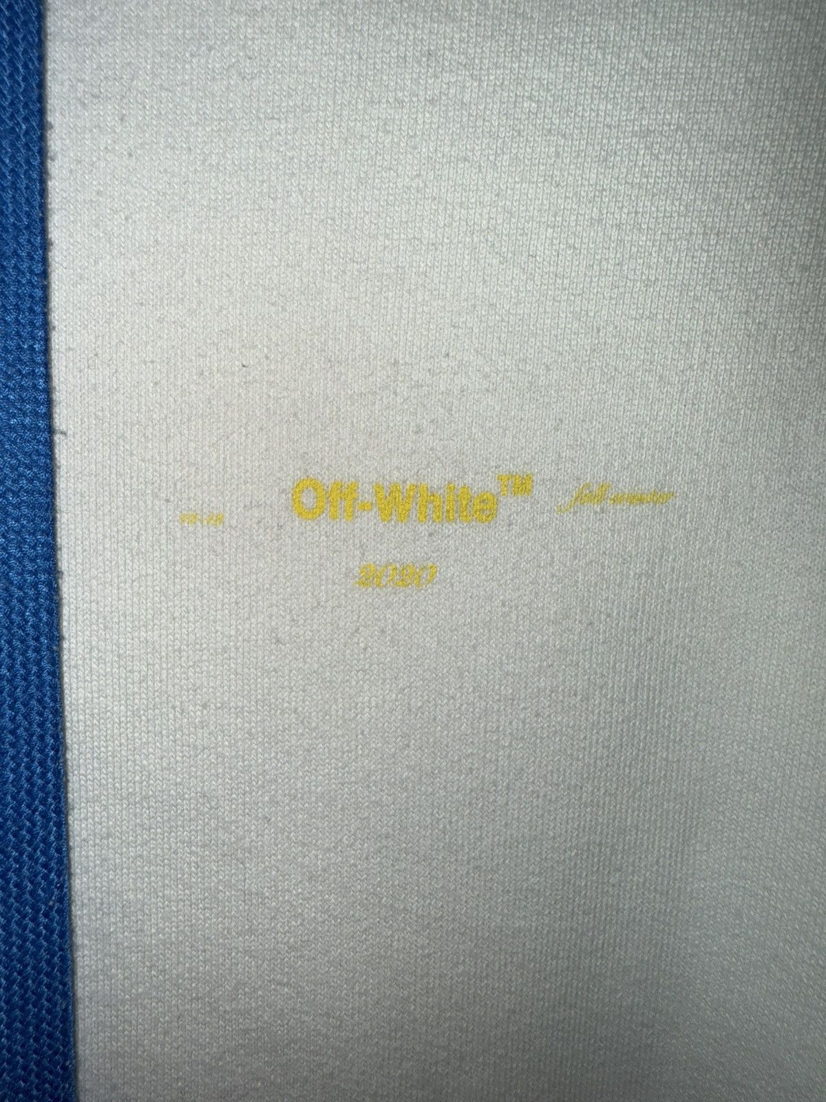 Off-White Size S - Off-White Acrylic Arrows Hoodie - White Size US S / EU 44-46 / 1 - 2 Thumbnail