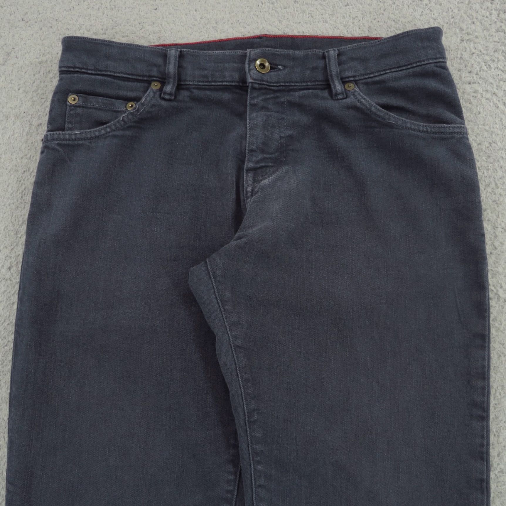 Raleigh Denim Raleigh Denim Workshop Jeans Mens 29 (30x32) Martin Slim Tapered Raw Made in USA Size US 29 - 5 Thumbnail