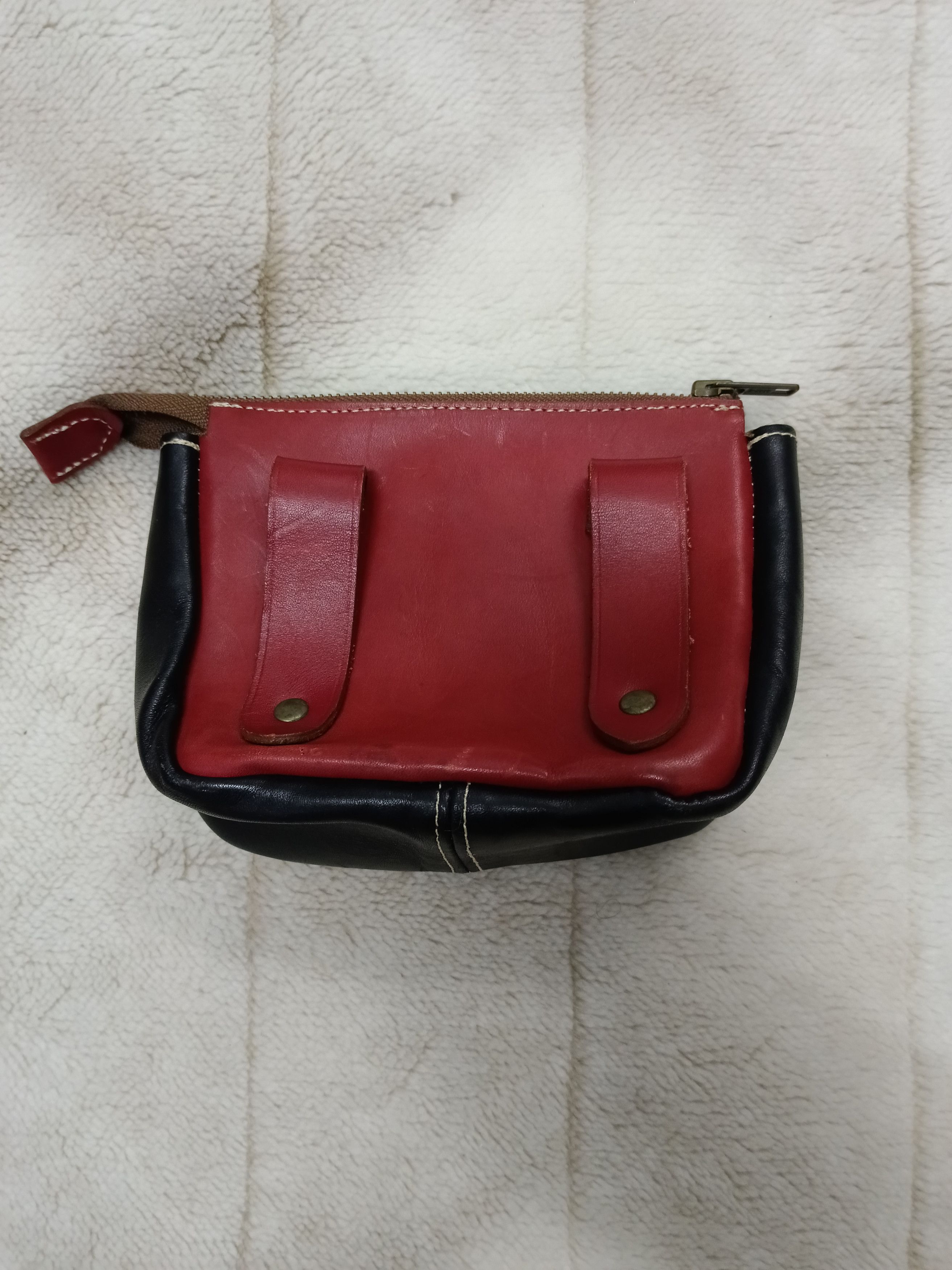 Leather LEATHER BELT POUCH 2 COLOURS Size ONE SIZE - 4 Thumbnail
